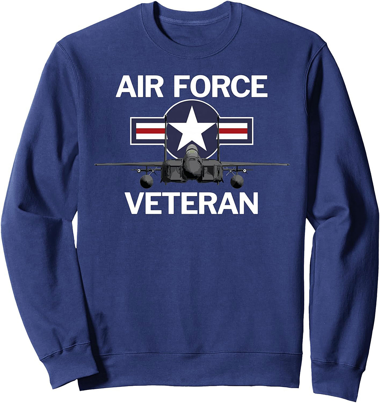 Air Force Veteran Crewneck Sweatshirt | USAF Pullover Gift