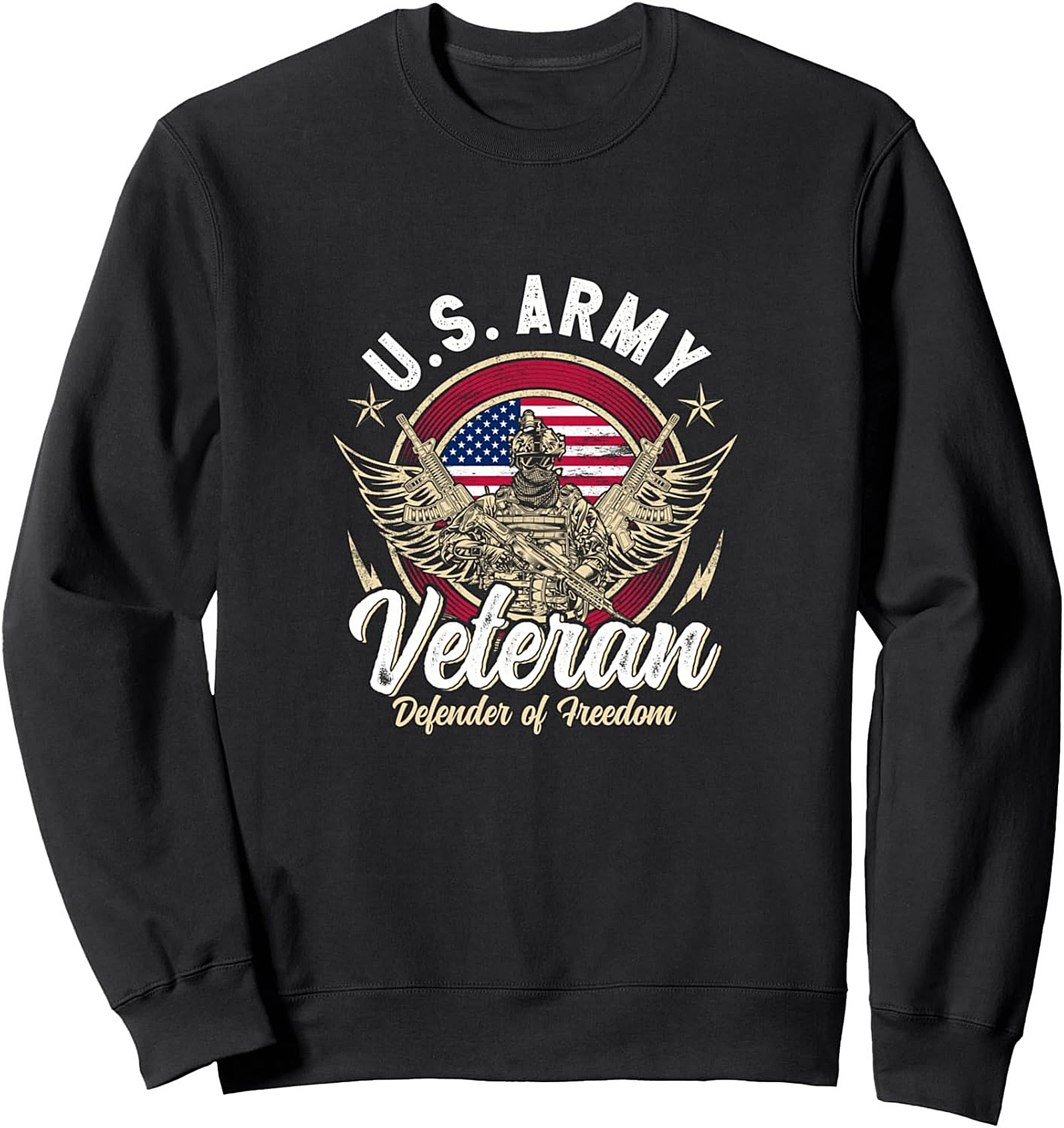 U.S. Army Veteran Defender of Freedom Sweatshirt