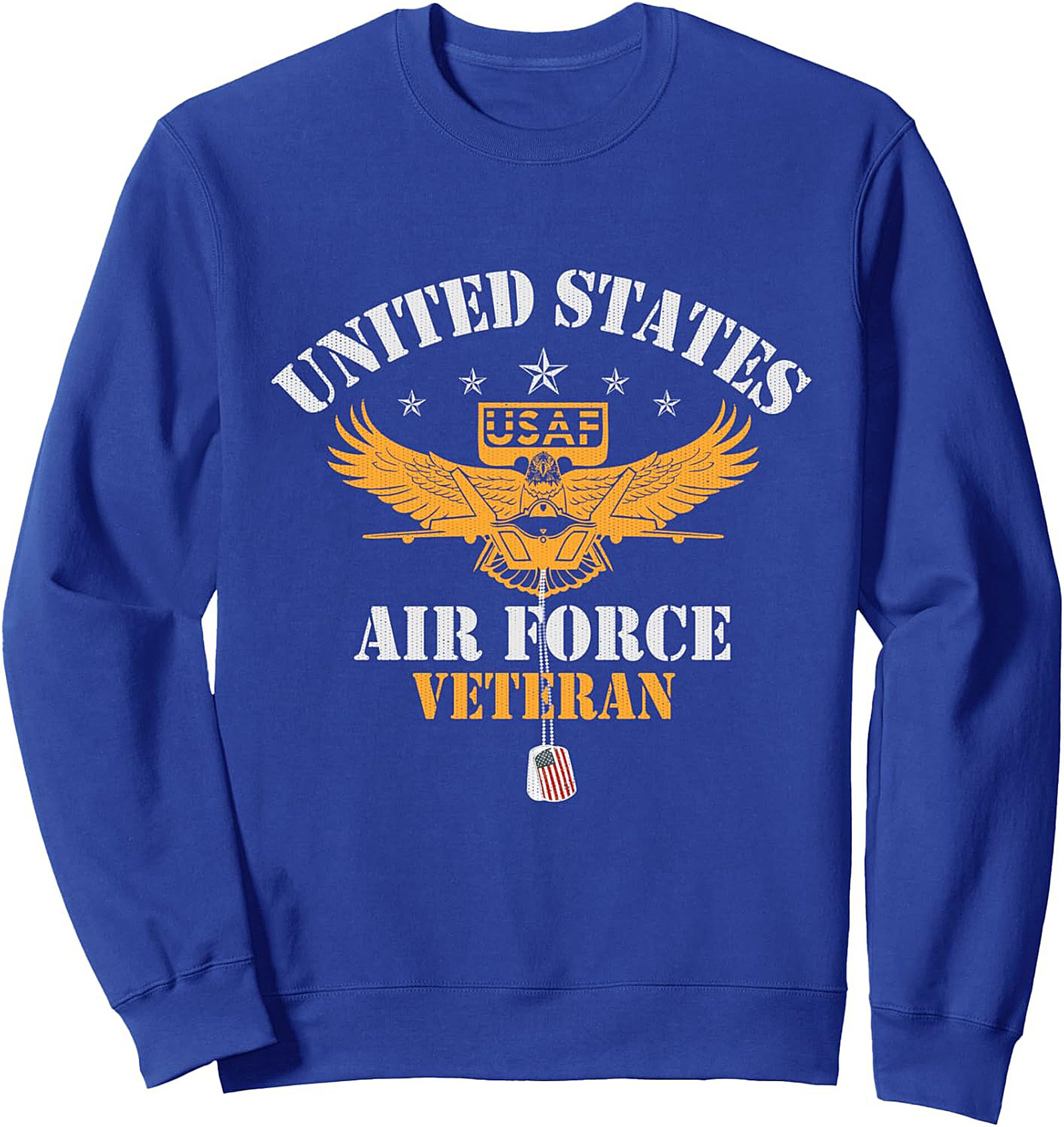 Air Force Veteran Crewneck Sweatshirt | USAF Pullover Gift