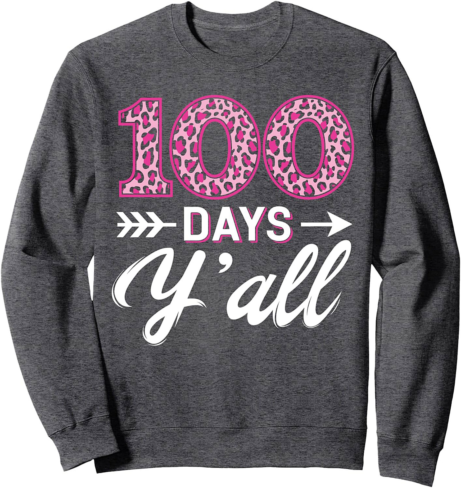 Cozy 100 Days Y'all Sweatshirt Teacher Crewneck Gift