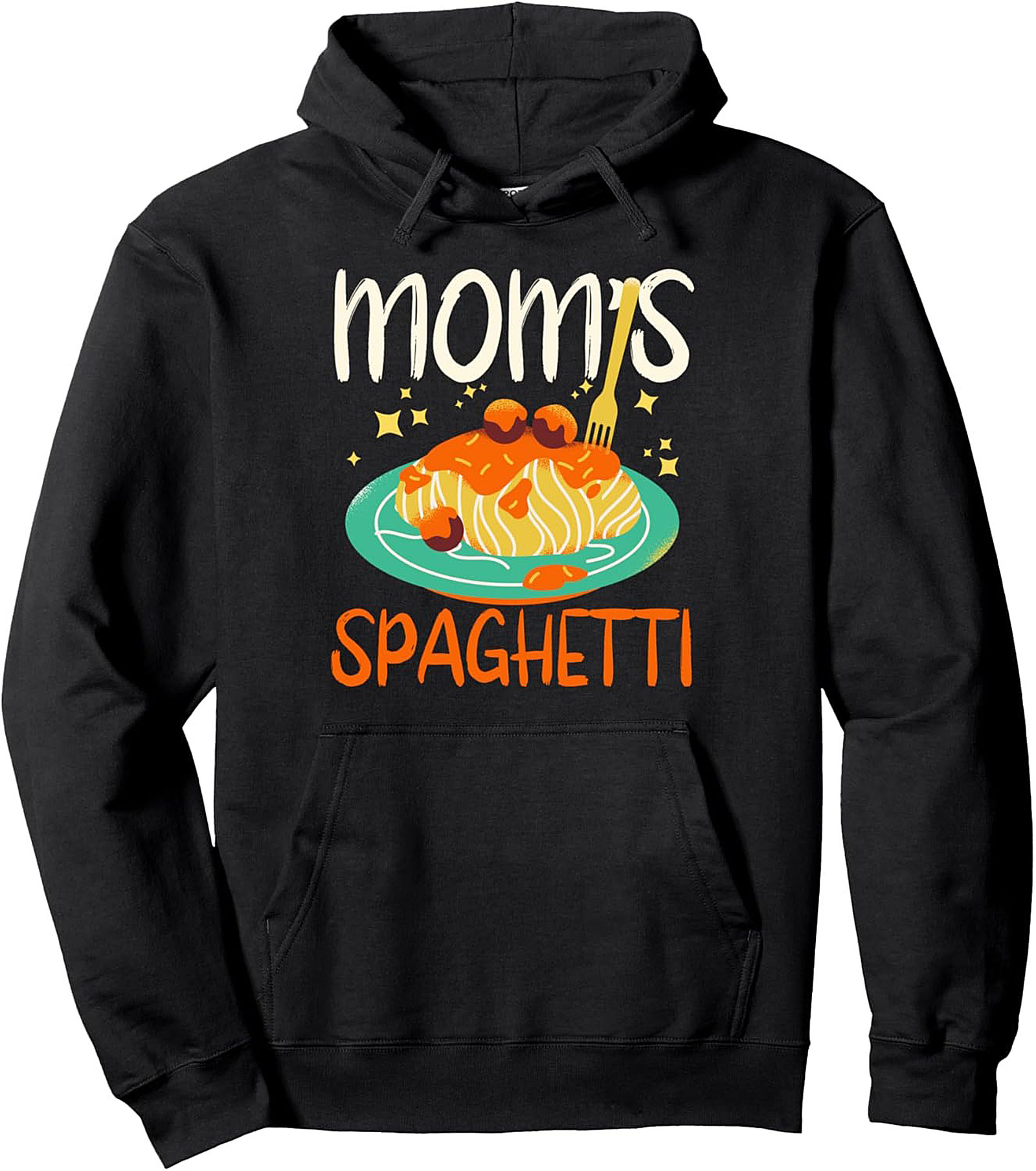 Mom's Spaghetti Graphic Tee Funny Unisex Shirt Gift Idea