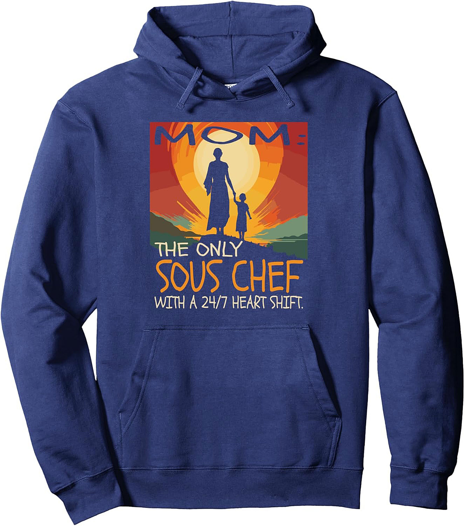 Funny Sous Chef Mom T-shirt Best Mother's Day Graphic Tee