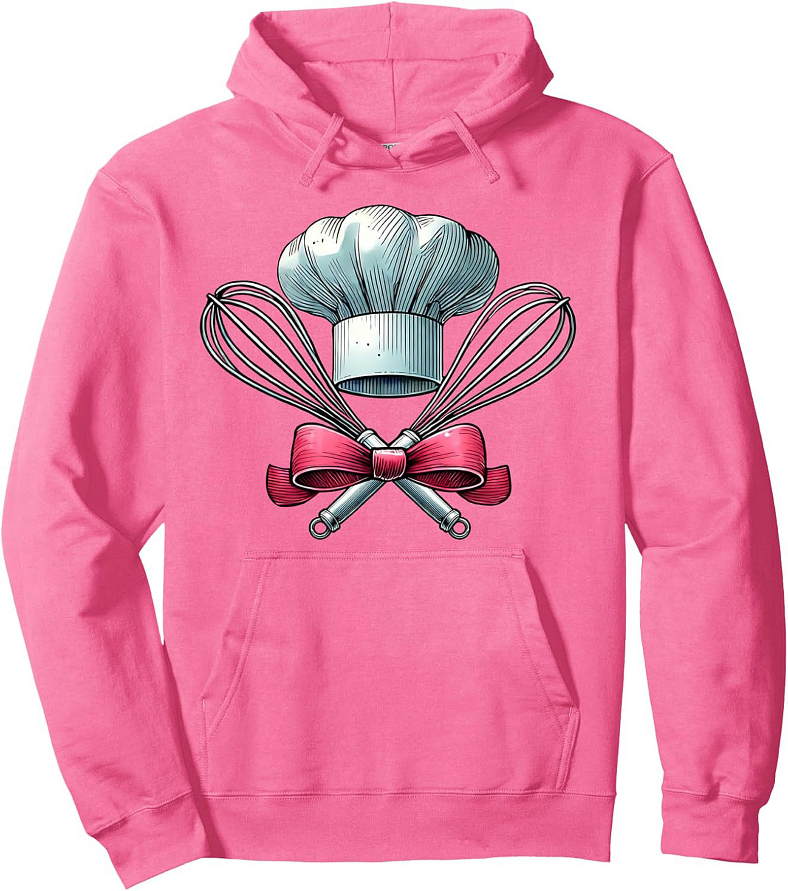 Chef Whisk & Toque Culinary Graphic Tee Soft Cotton