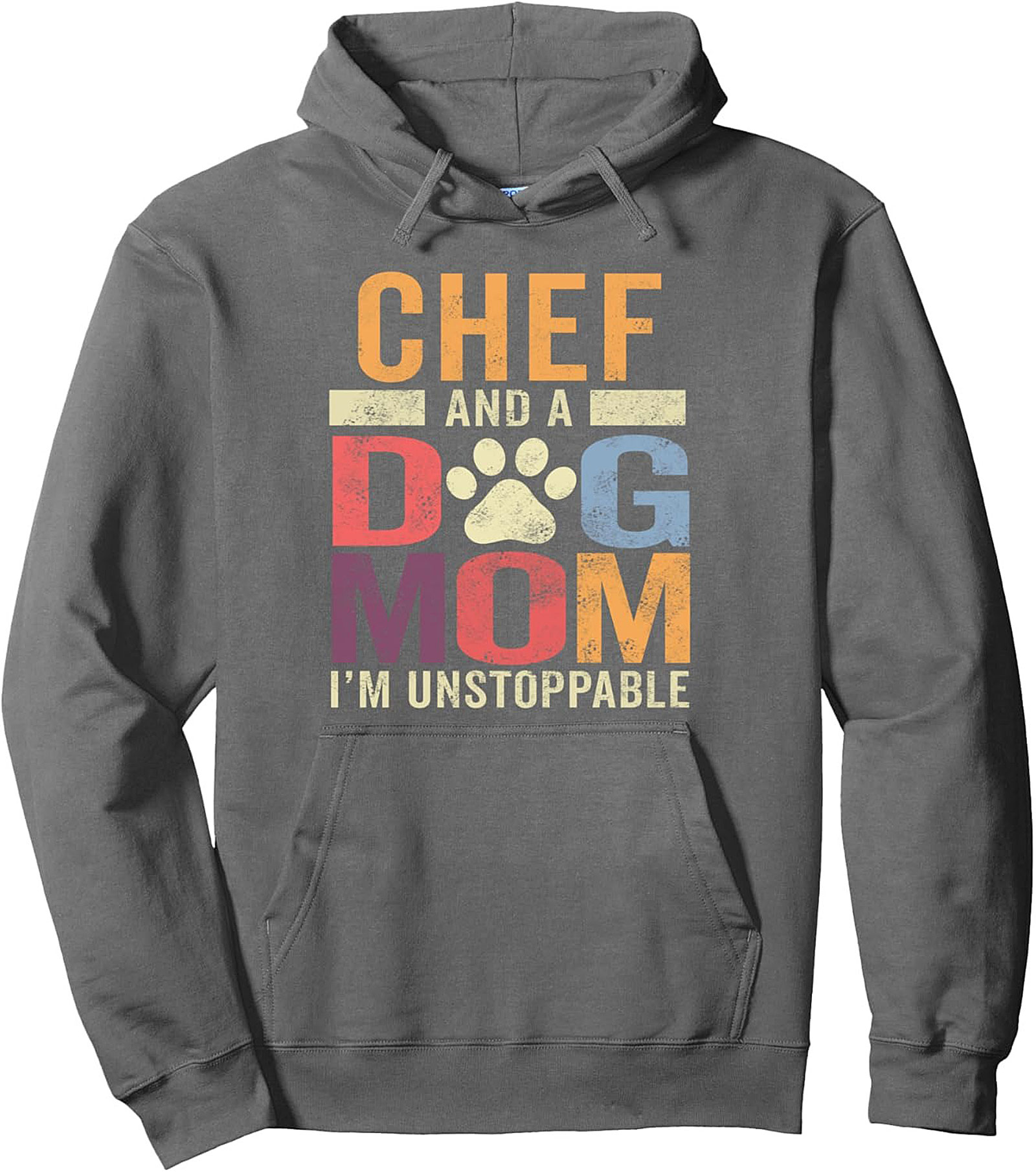 Unstoppable Chef Dog Mom T-Shirt  Funny Graphic Tee