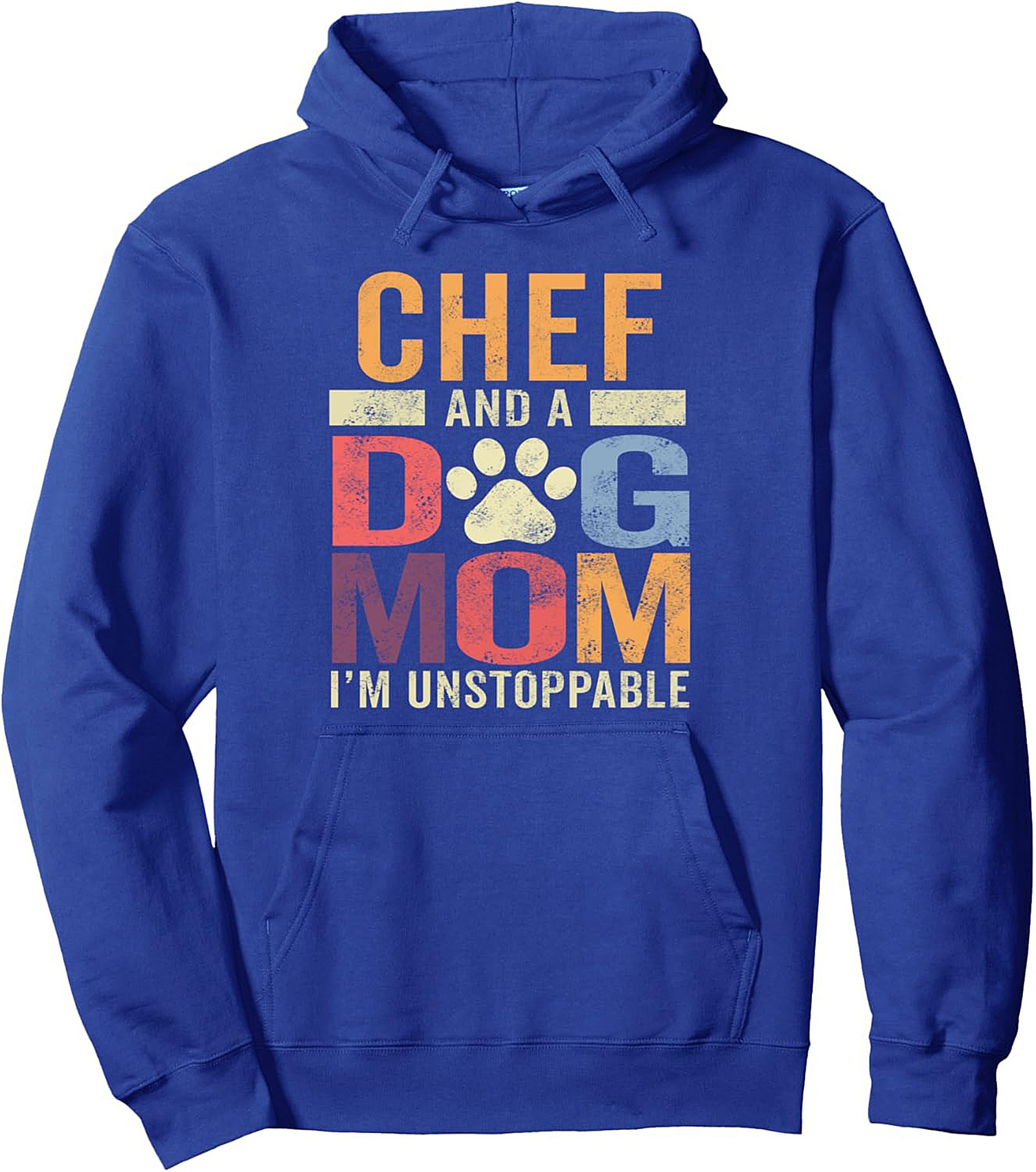 Unstoppable Chef Dog Mom T-Shirt  Funny Graphic Tee