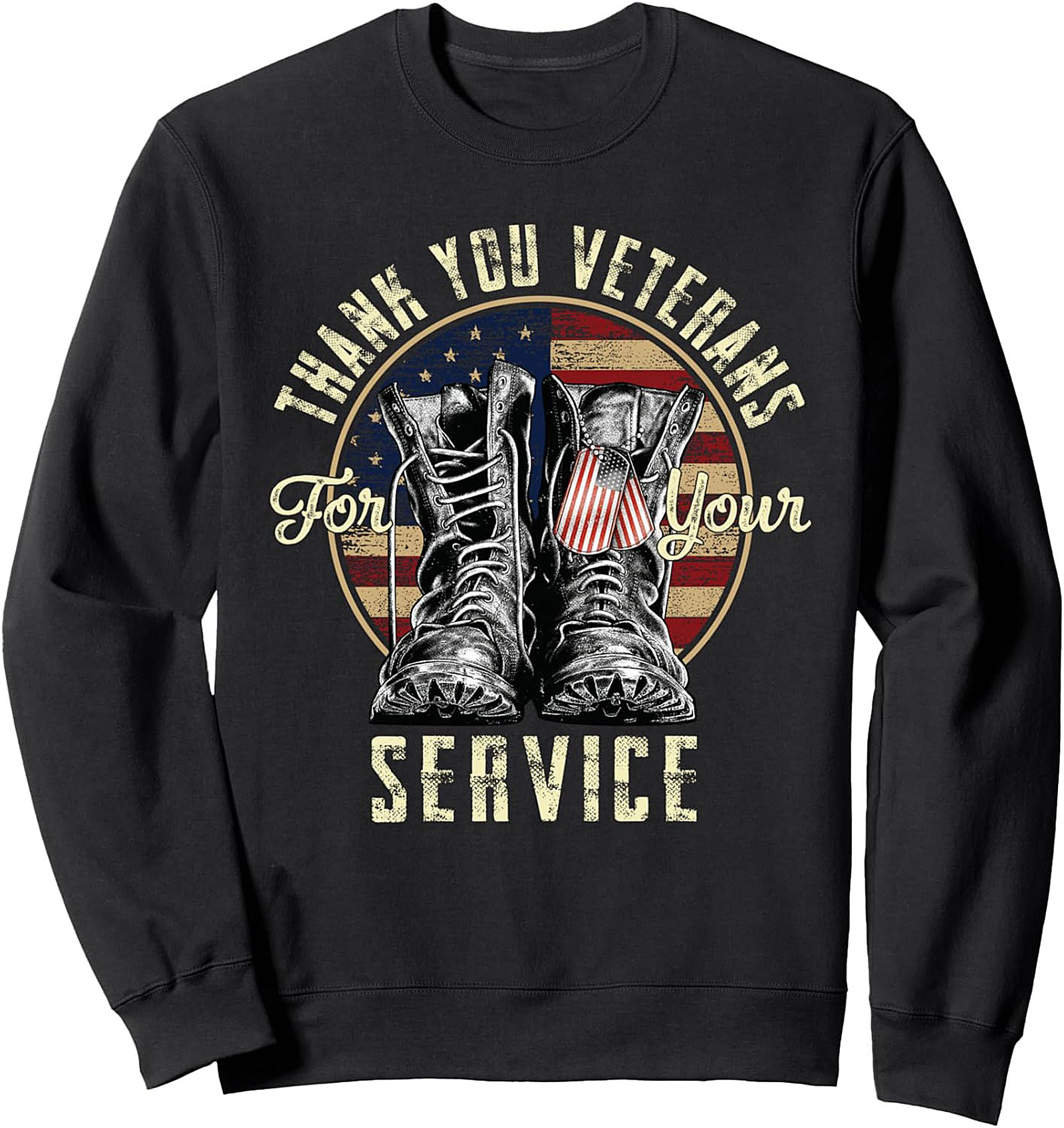 Veteran Appreciation Crewneck Sweatshirt | Thank You Gift