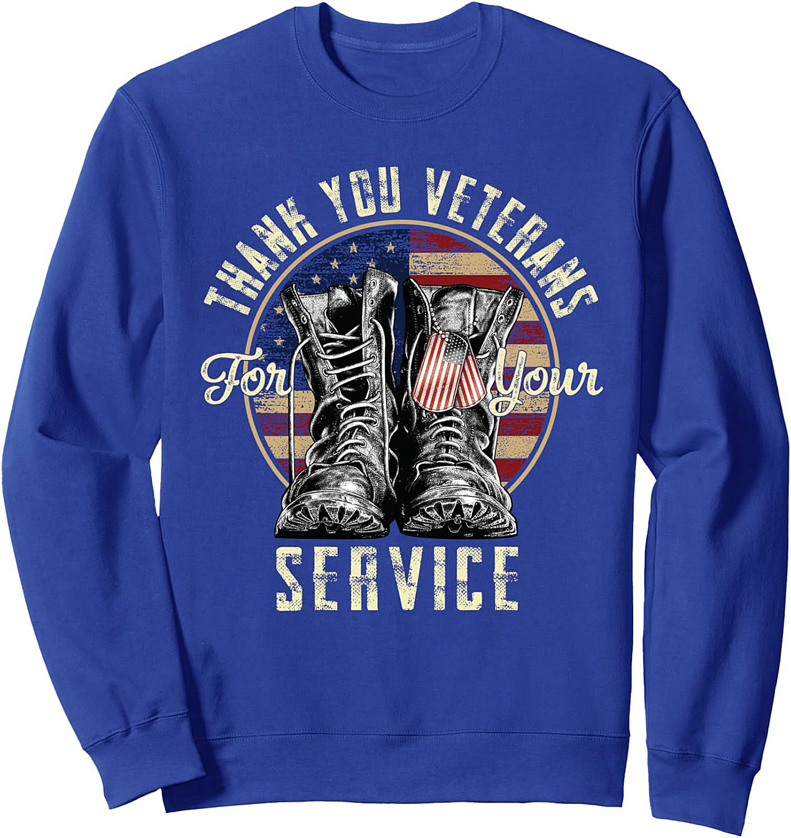 Veteran Appreciation Crewneck Sweatshirt | Thank You Gift