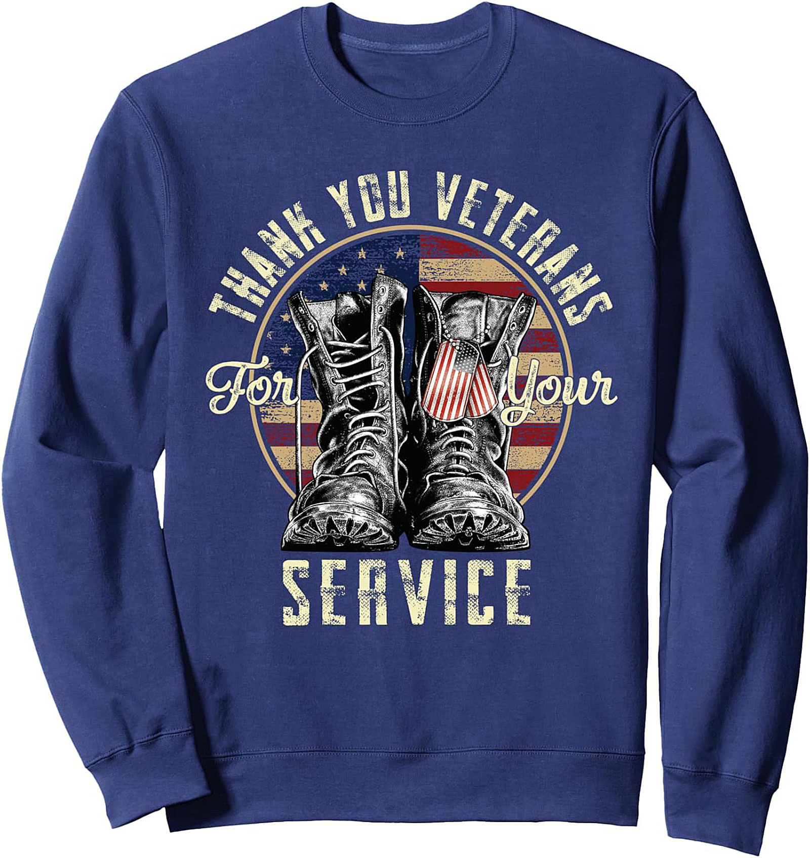 Veteran Appreciation Crewneck Sweatshirt | Thank You Gift