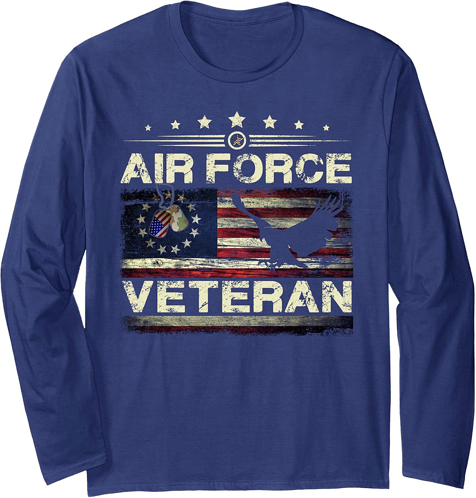 Air Force Veteran Graphic Sweatshirt | Patriotic Crewneck