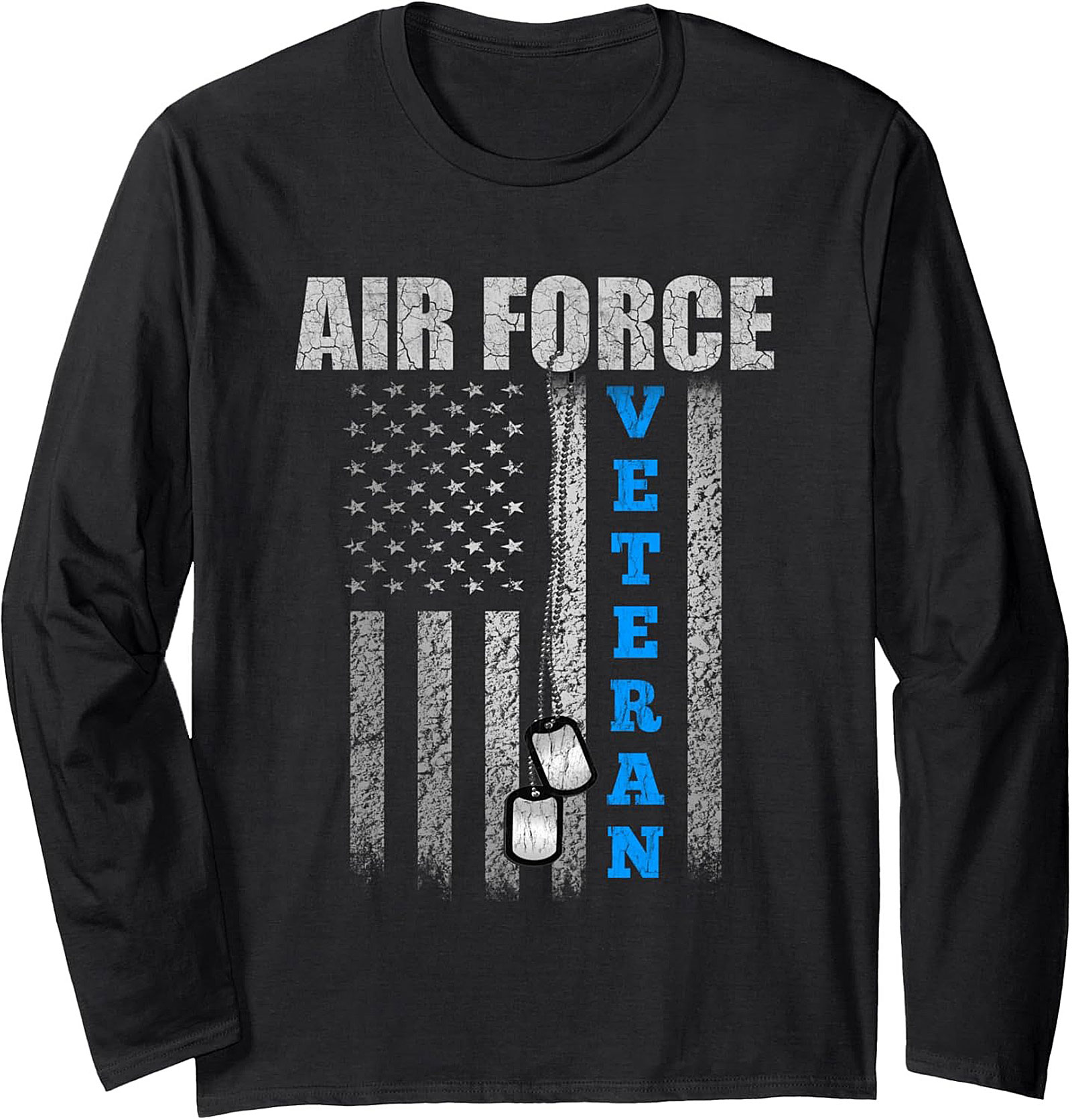 Air Force Veteran Graphic Sweatshirt | Cozy Crewneck Gift