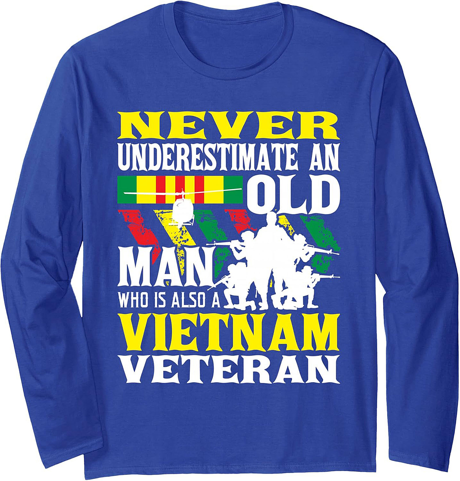 Vietnam Veteran Crewneck Sweatshirt | Old Man Pullover