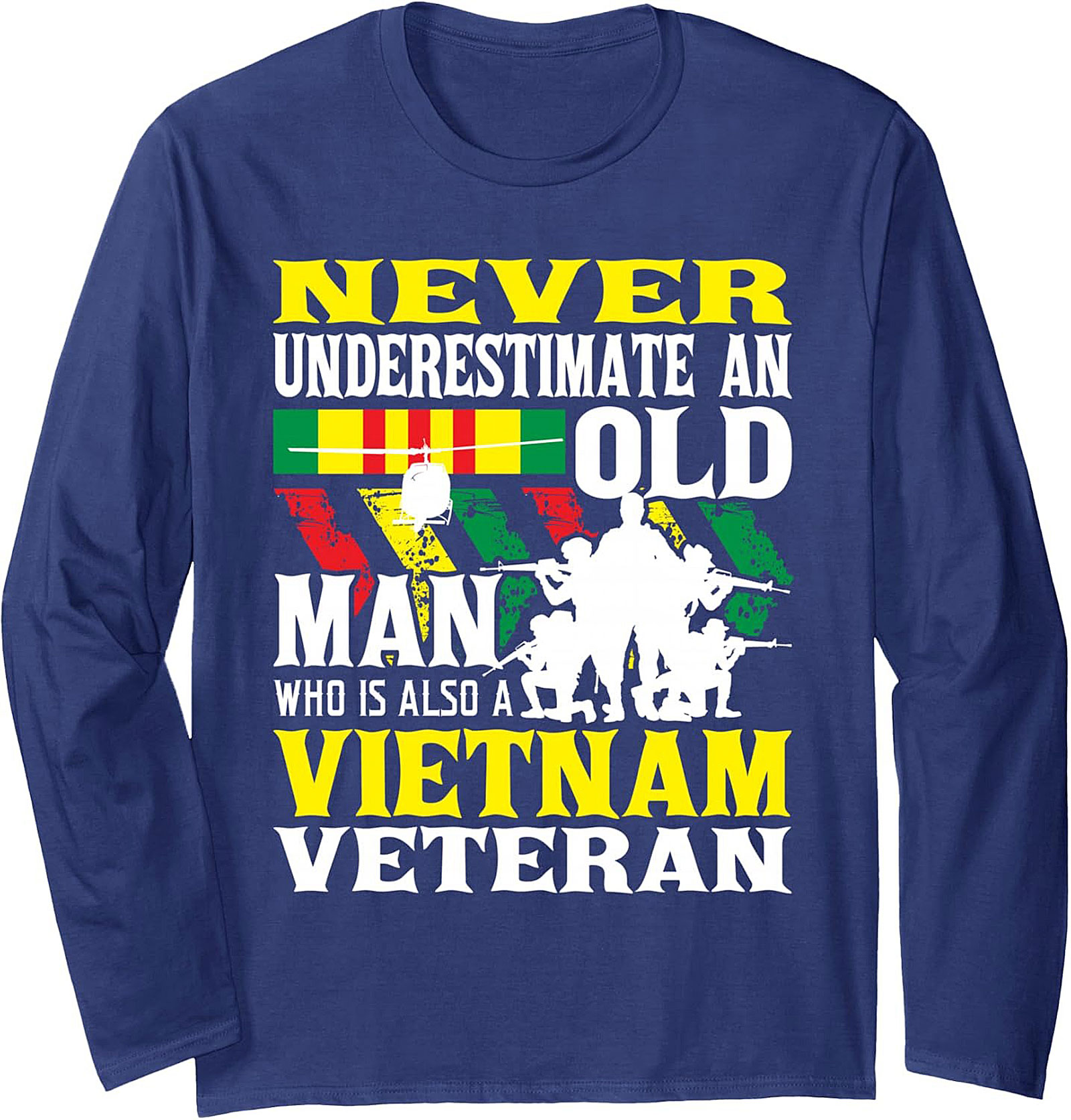 Vietnam Veteran Crewneck Sweatshirt | Old Man Pullover