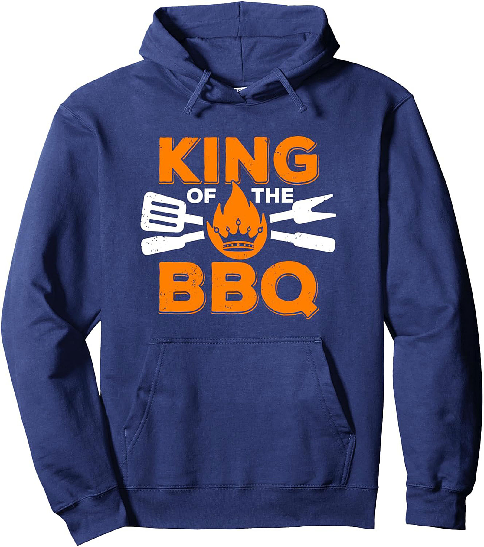 King of the BBQ T-shirt Funny Grilling Gift Tee