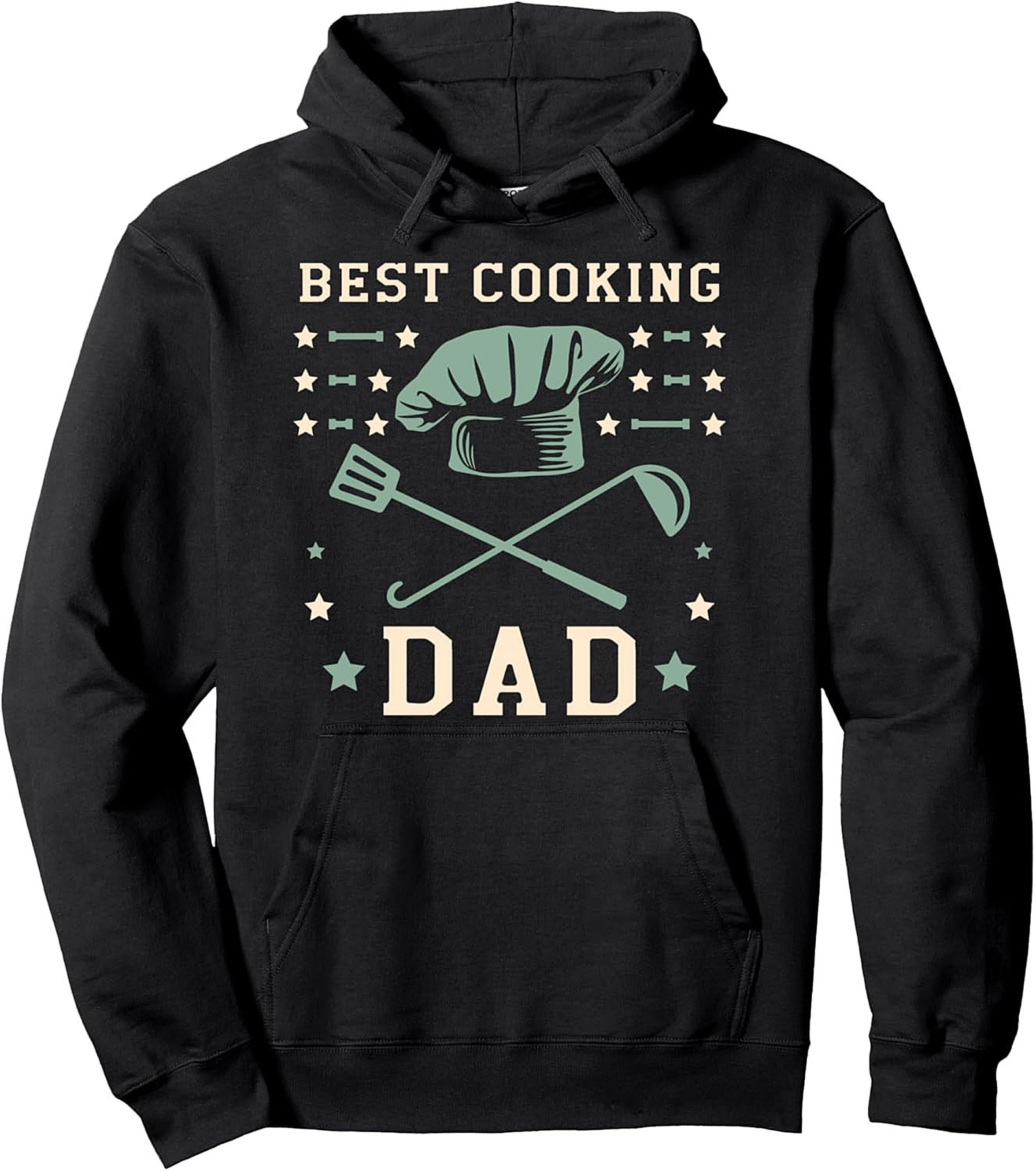 Best Cooking Dad T-Shirt Funny Chef Graphic Tee Gift