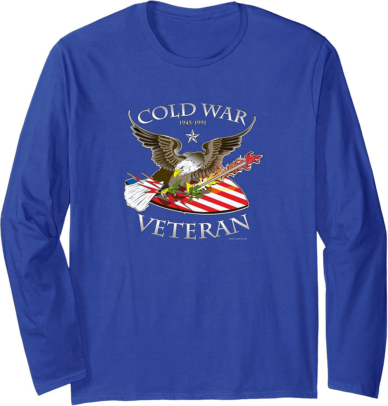 Cold War Veteran Crewneck Sweatshirt | US Eagle Gift
