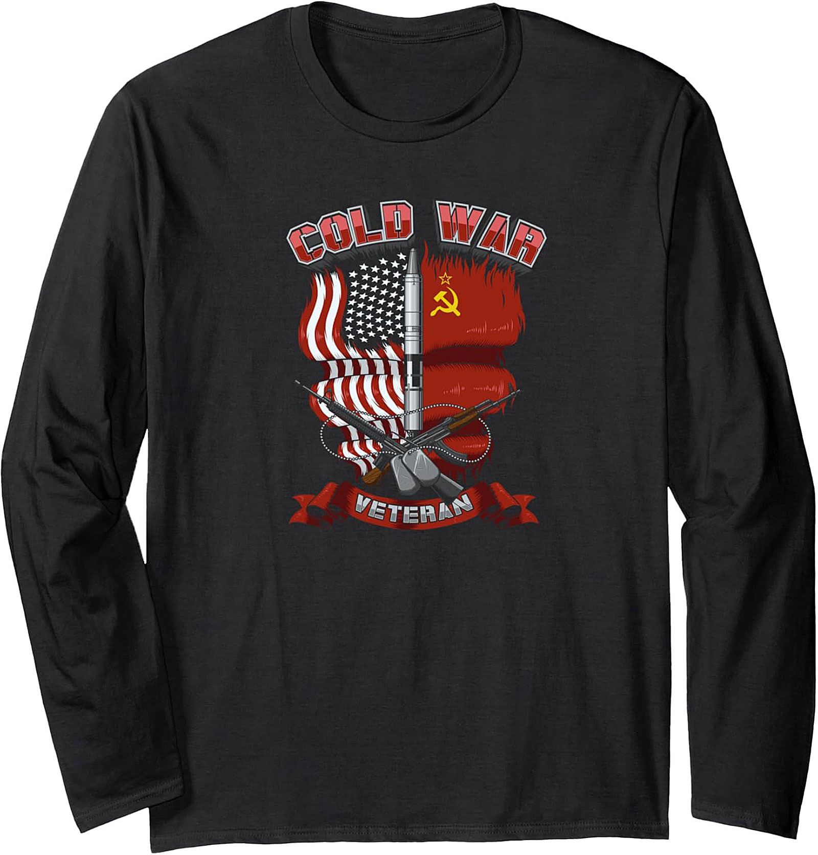 Cold War Veteran Crewneck Sweatshirt | Military Gift