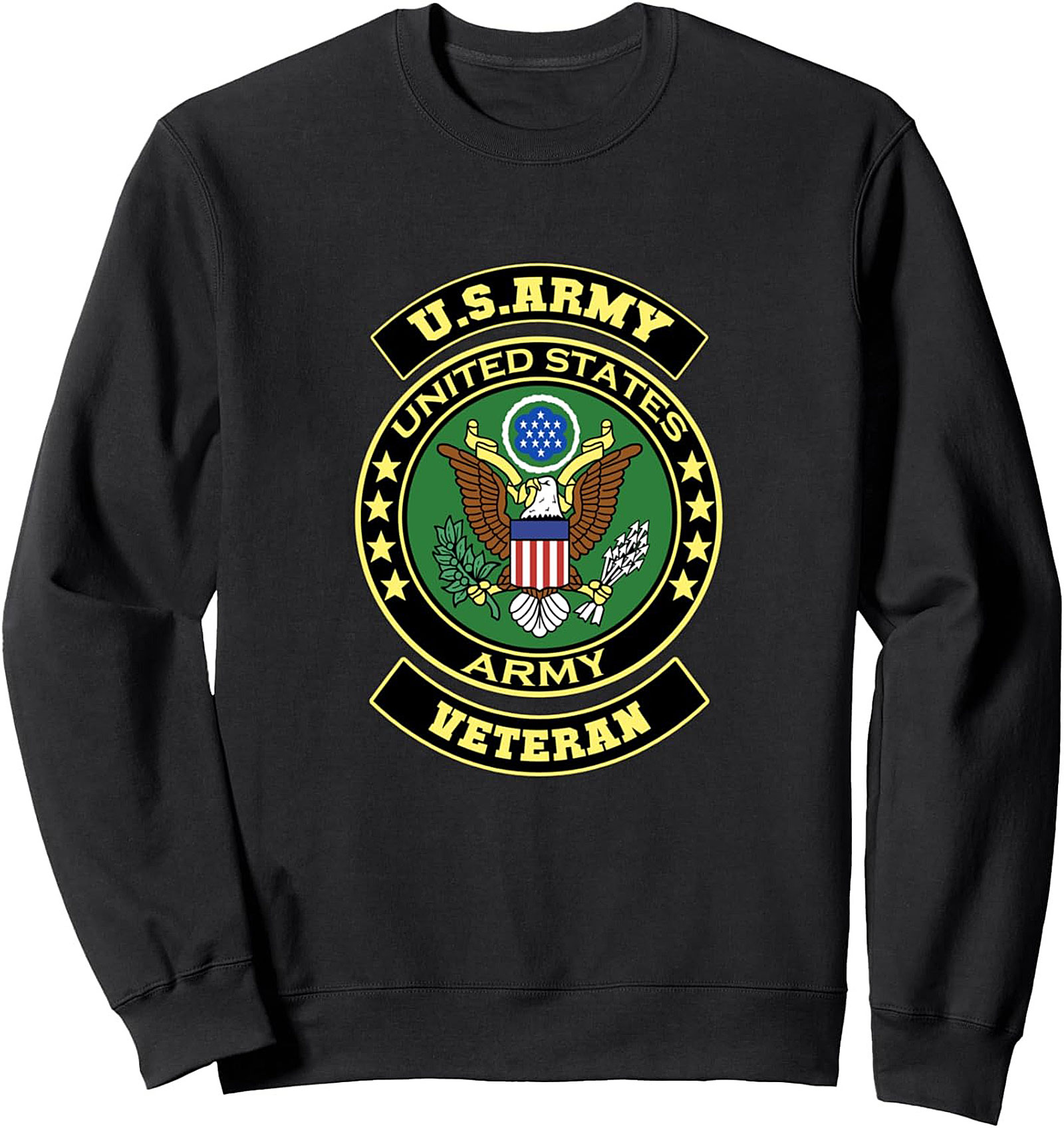 Army Veteran Crewneck Sweatshirt | Honor & Pride Gift