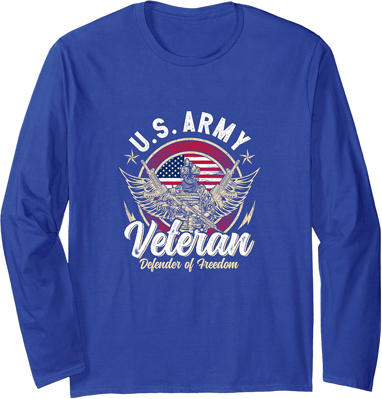 U.S. Army Veteran Defender of Freedom Crewneck Sweatshirt