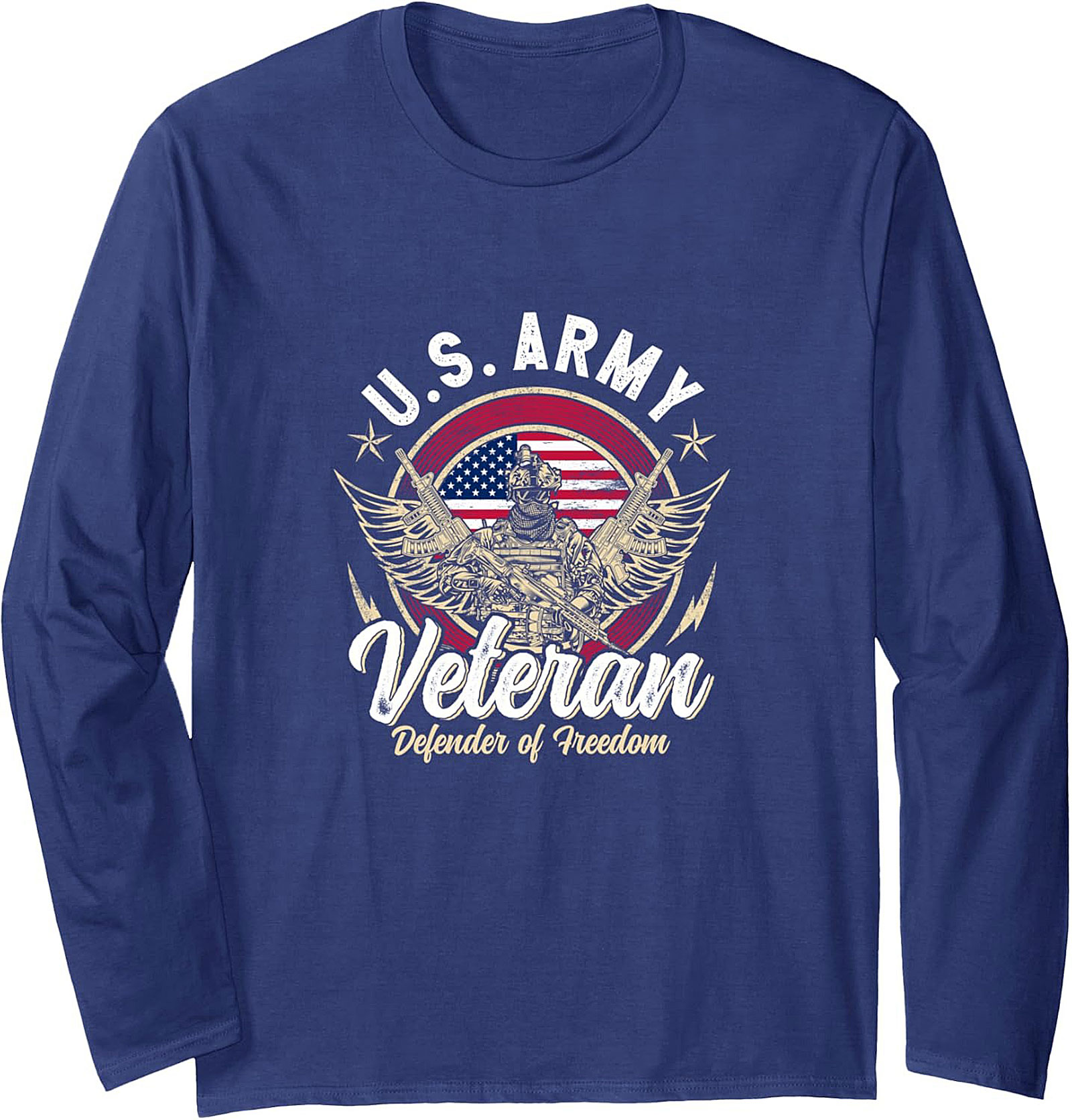 U.S. Army Veteran Defender of Freedom Crewneck Sweatshirt