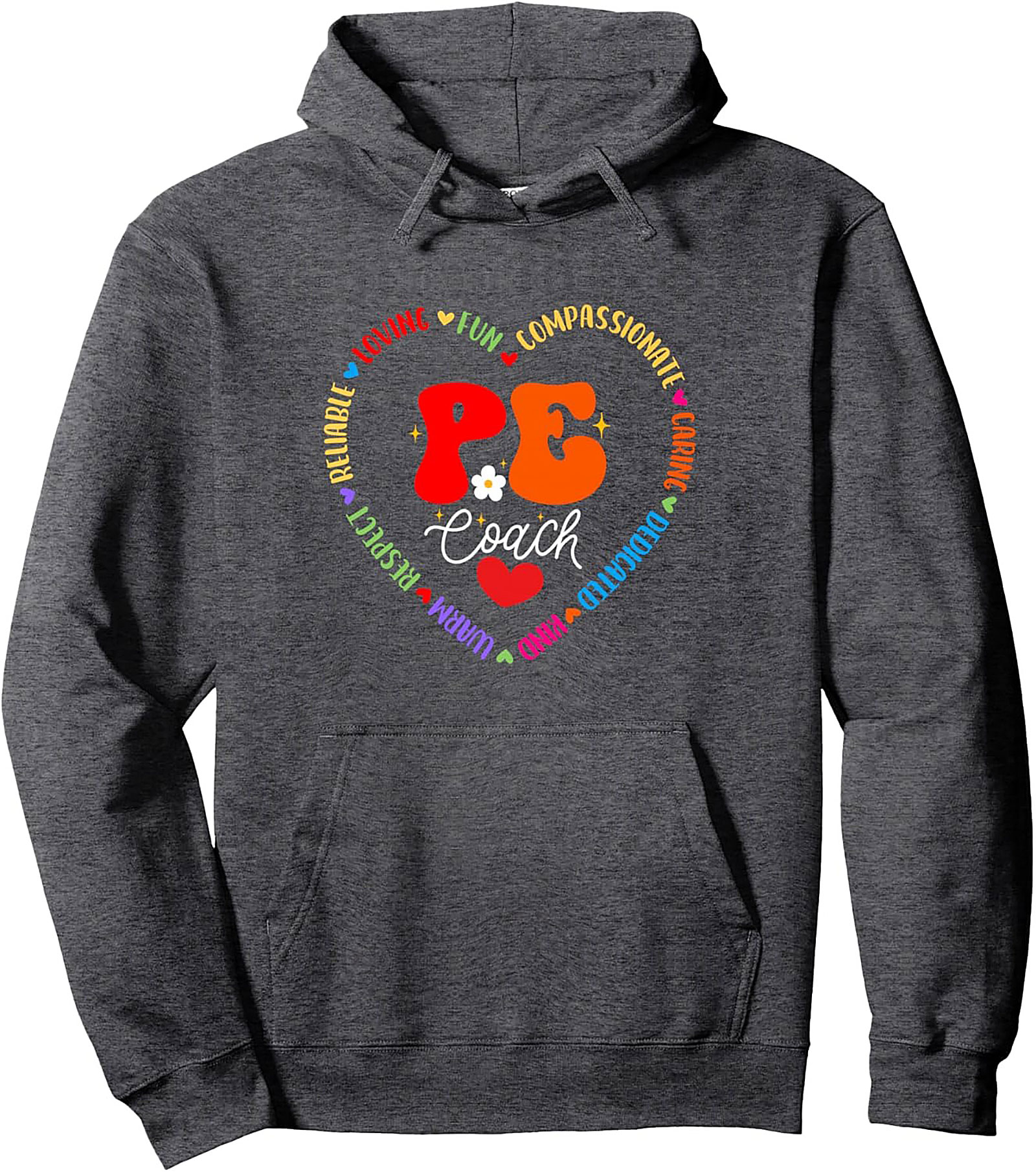 Retro PE Coach Appreciation Pullover Hoodie Gift