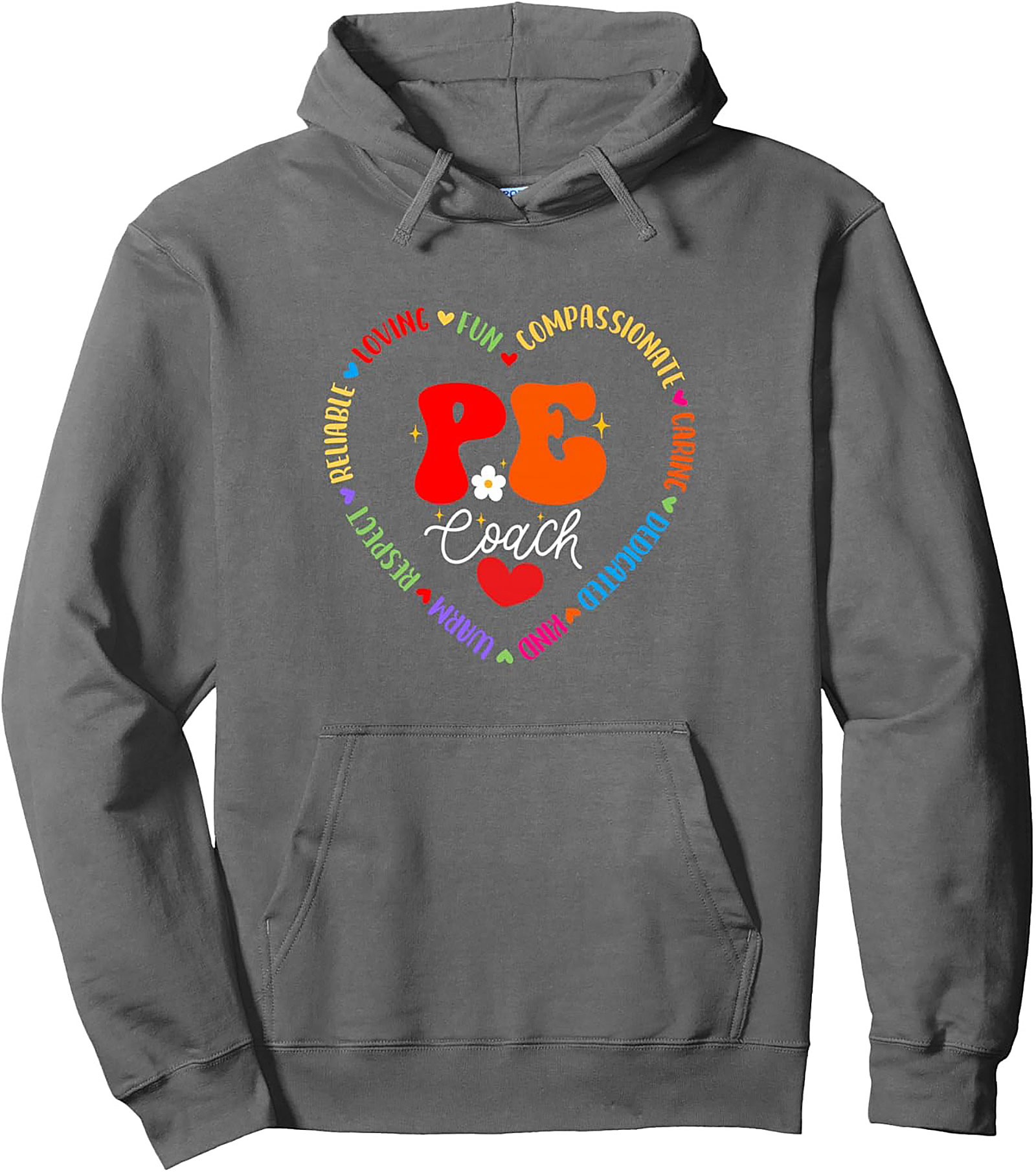 Retro PE Coach Appreciation Pullover Hoodie Gift
