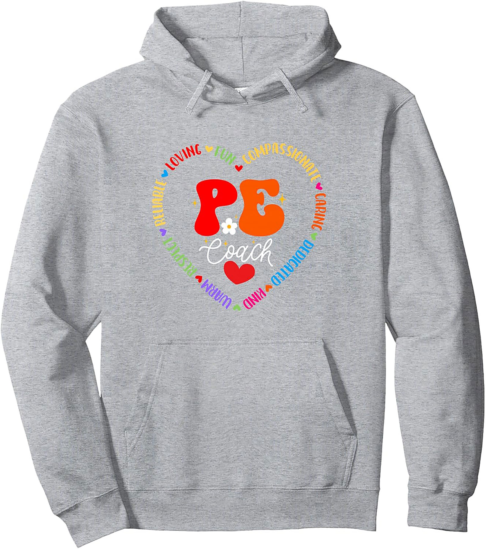 Retro PE Coach Appreciation Pullover Hoodie Gift