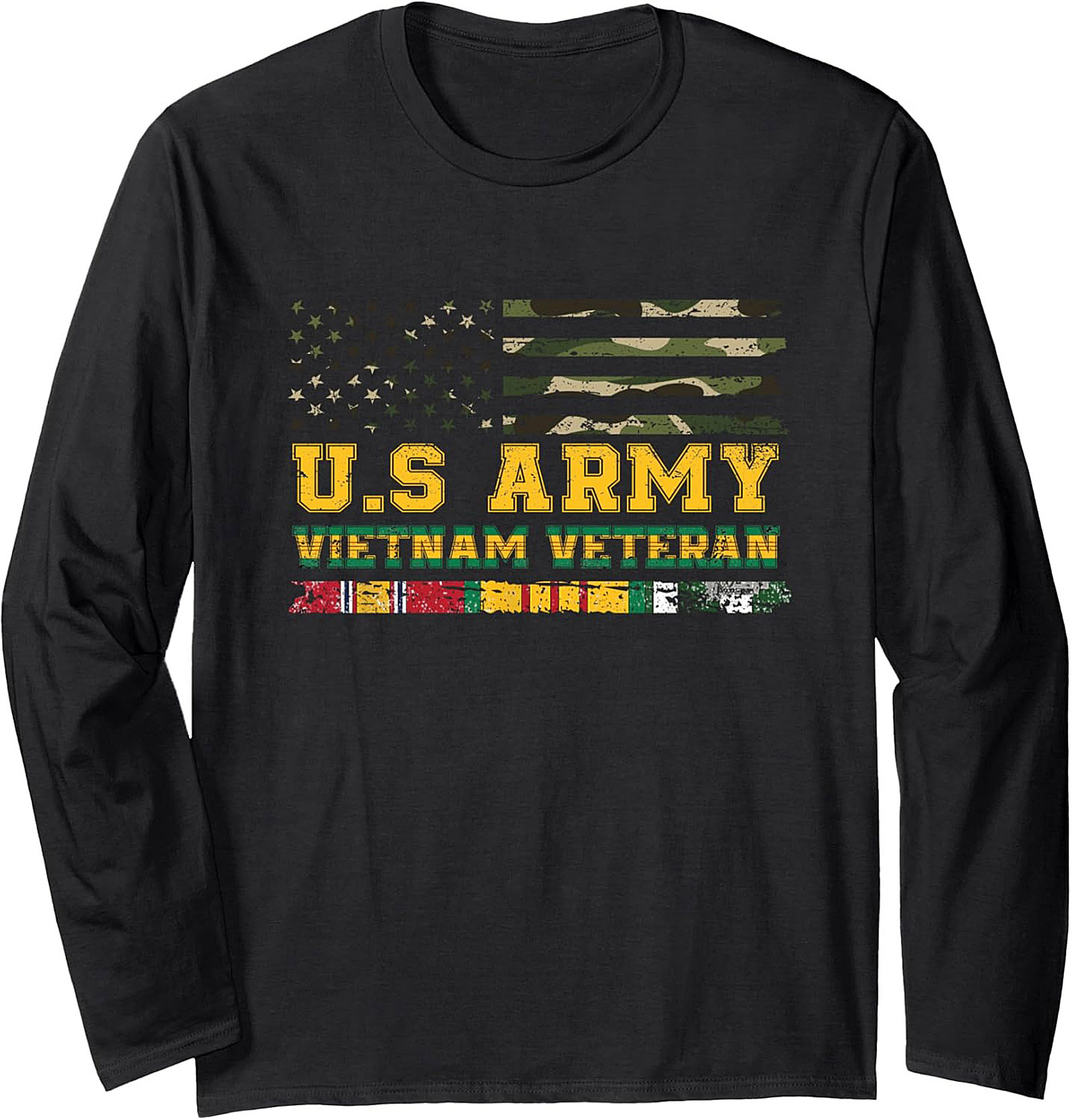 U.S. Army Vietnam Veteran Graphic Crewneck Sweatshirt