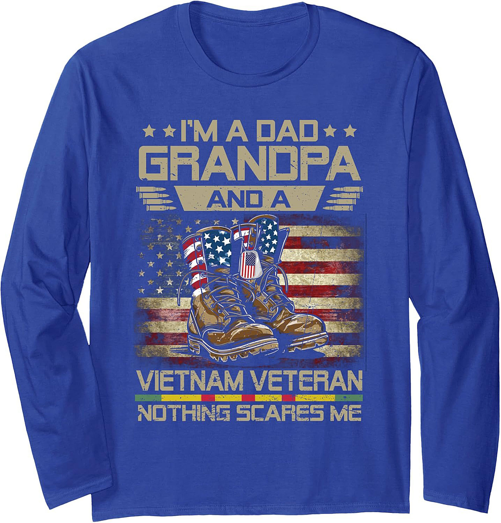 Vietnam Veteran Grandpa Sweatshirt | Patriotic Pullover Gift