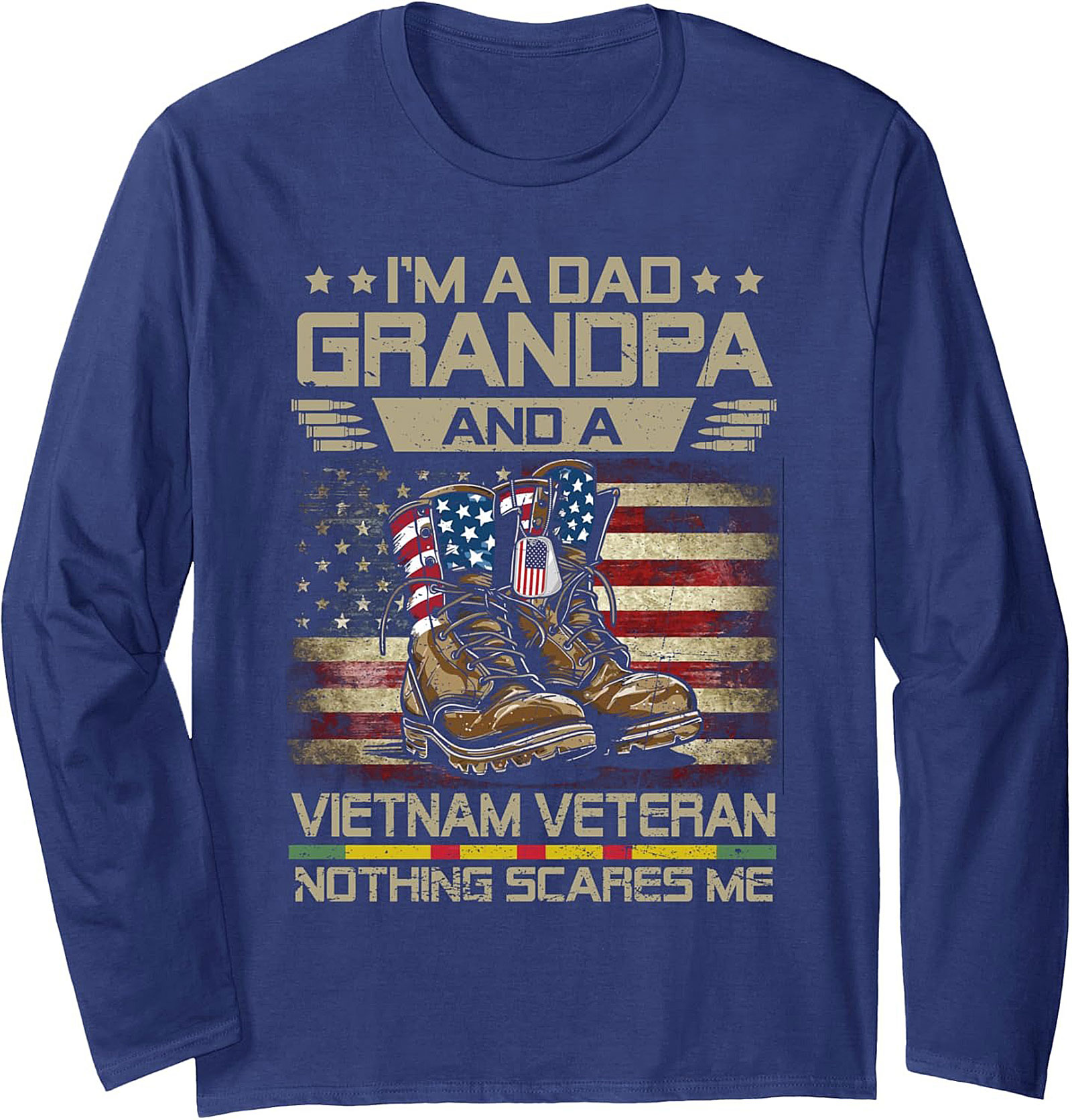Vietnam Veteran Grandpa Sweatshirt | Patriotic Pullover Gift