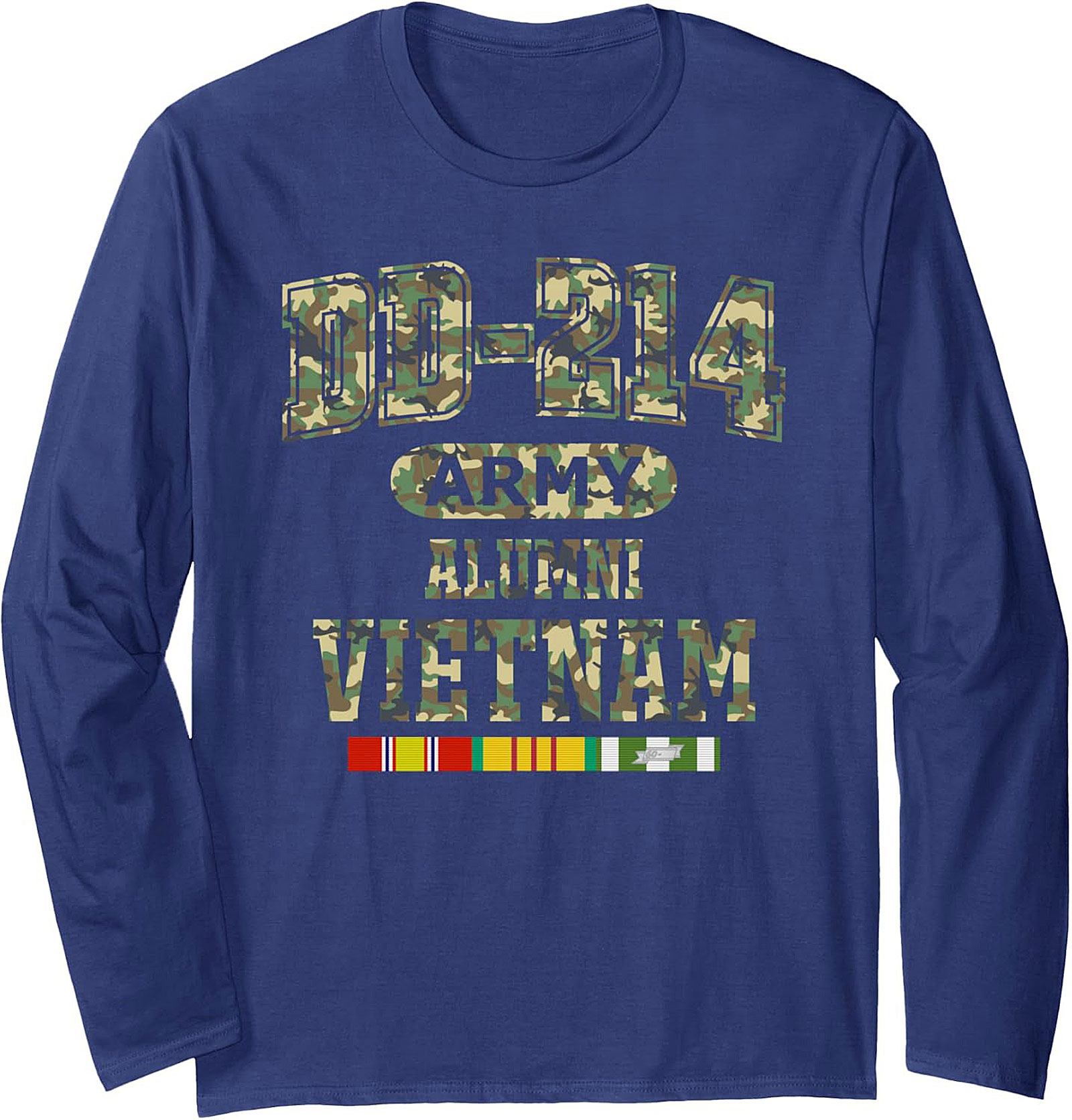 DD-214 Vietnam Veteran Crewneck Sweatshirt | Army Alumni Gift