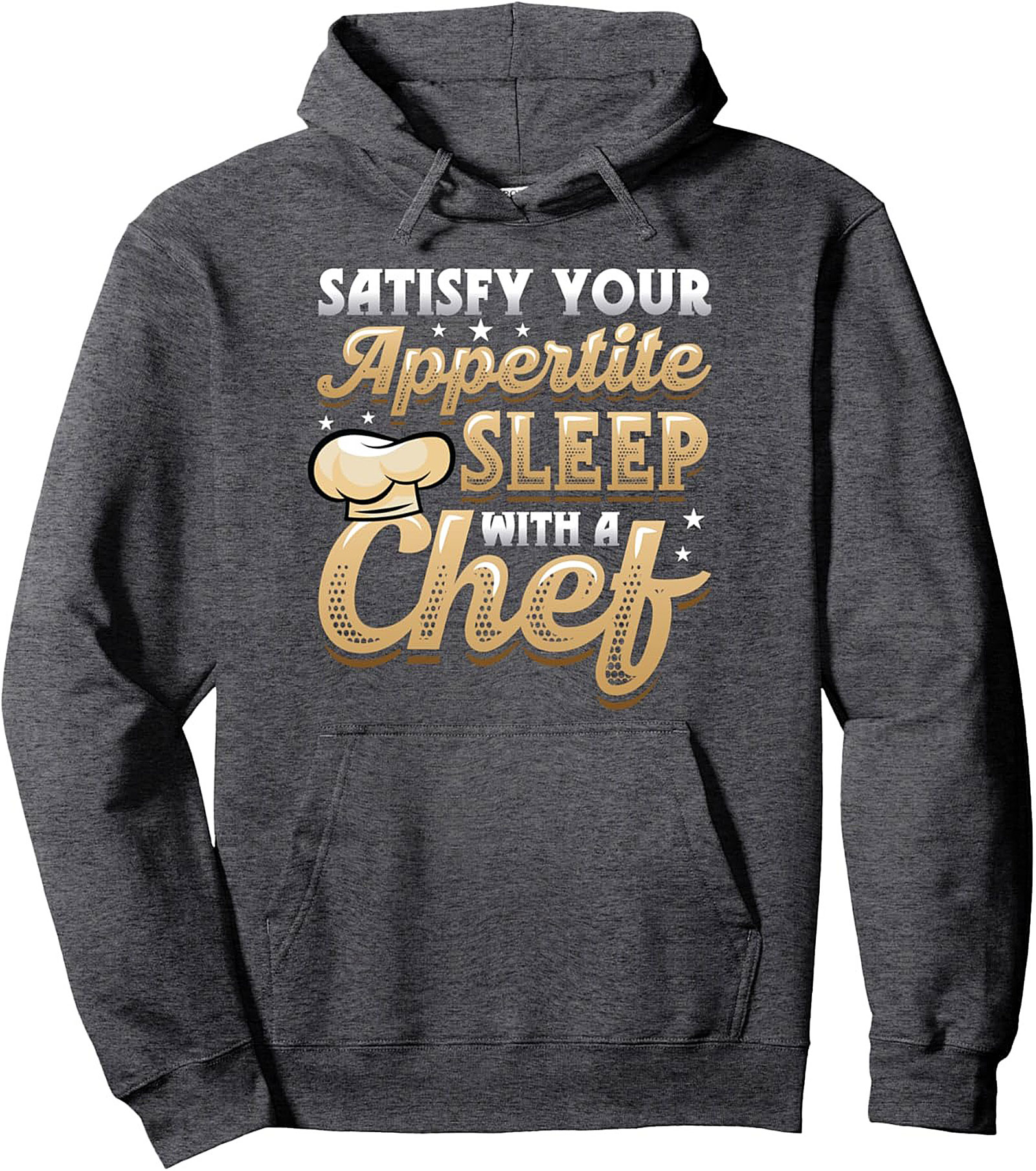 Funny Chef T-shirt: Satisfy Your Appetite Culinary Graphic Tee