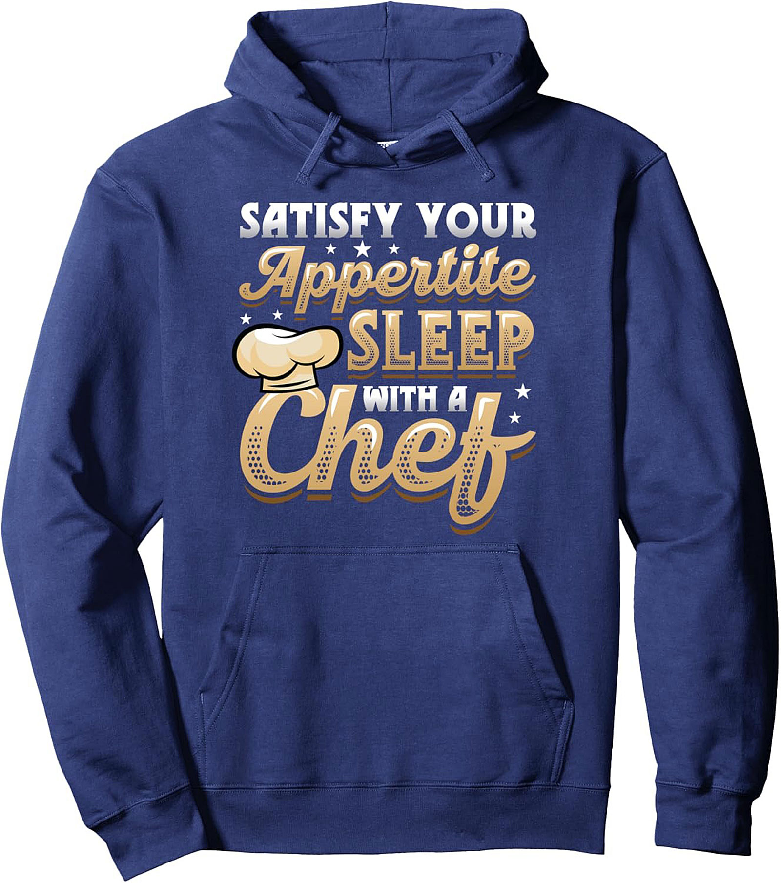 Funny Chef T-shirt: Satisfy Your Appetite Culinary Graphic Tee