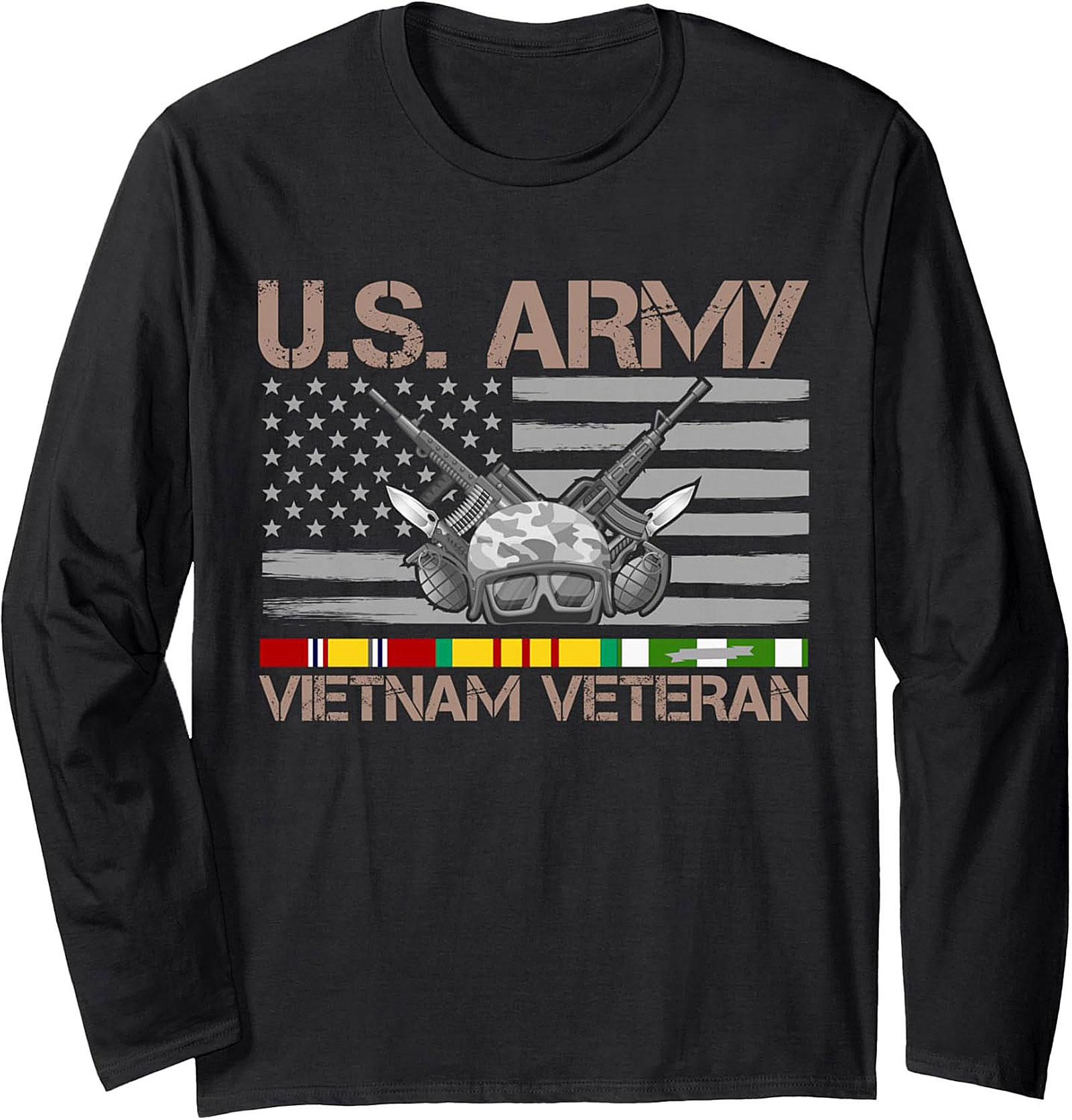 Vietnam Veteran Graphic Sweatshirt - U.S. Army Crewneck