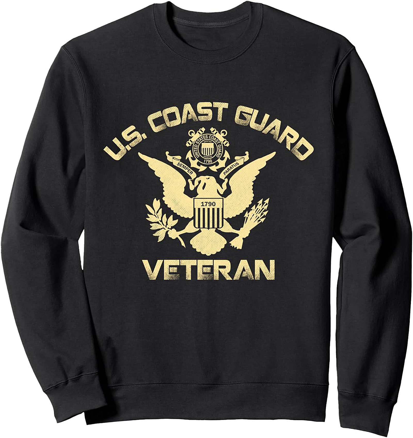 Coast Guard Veteran Sweatshirt | Cozy Crewneck Pullover Gift