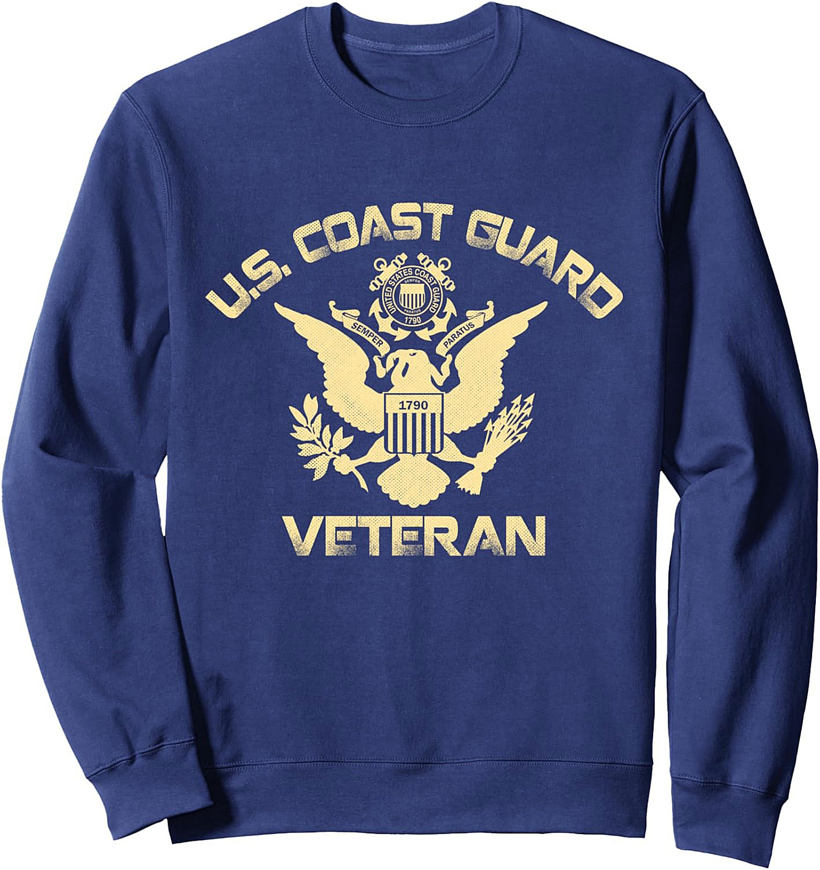 Coast Guard Veteran Sweatshirt | Cozy Crewneck Pullover Gift