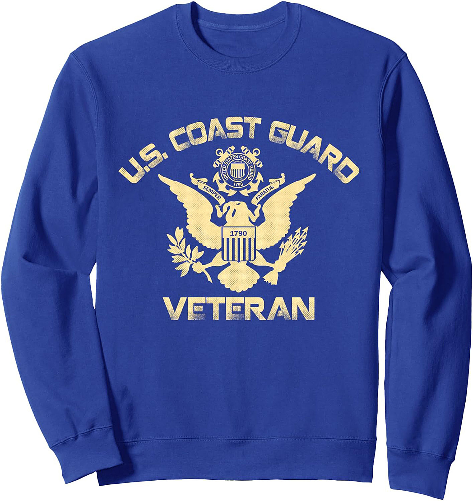 Coast Guard Veteran Sweatshirt | Cozy Crewneck Pullover Gift