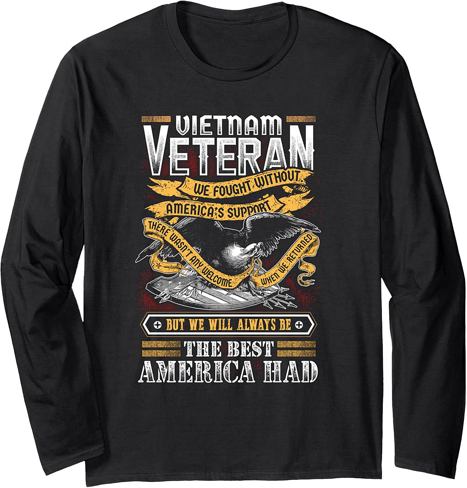 Vietnam Veteran Crewneck Sweatshirt | The Best America Had