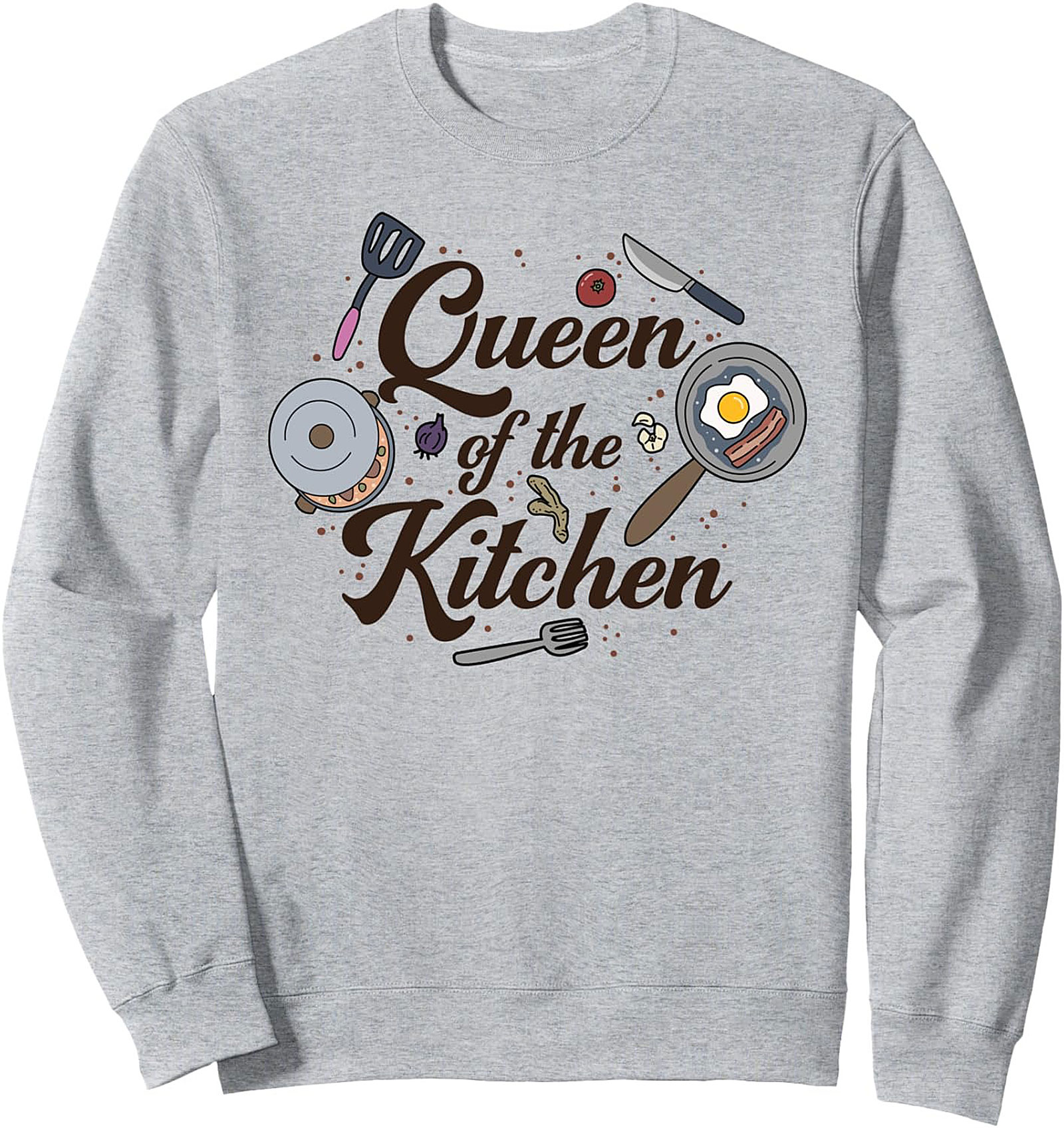 Queen of the Kitchen T-shirt  Funny Home Chef Graphic Tee