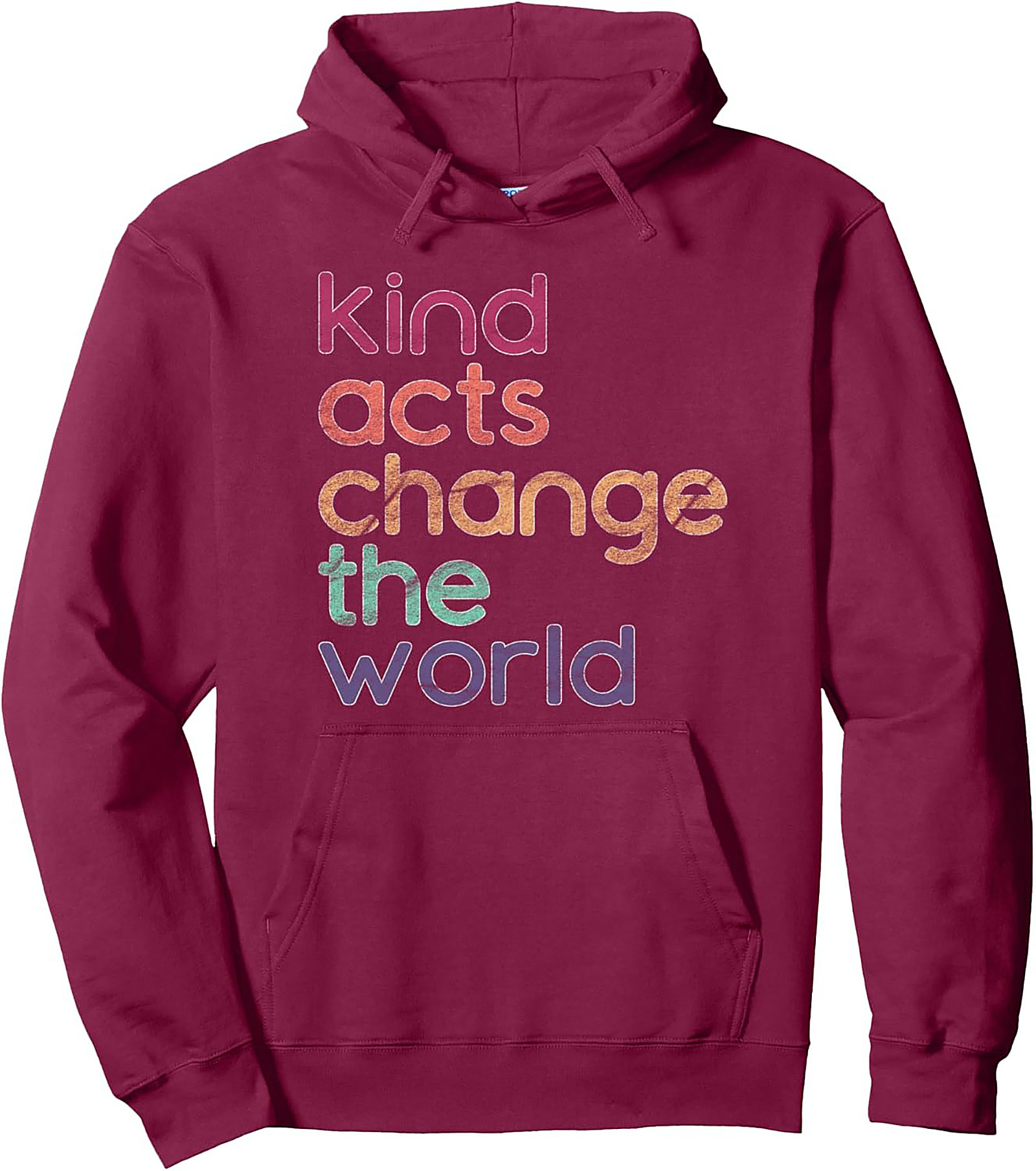 Kindness Quote Pullover Hoodie Vintage Graphic Hoodie Gift