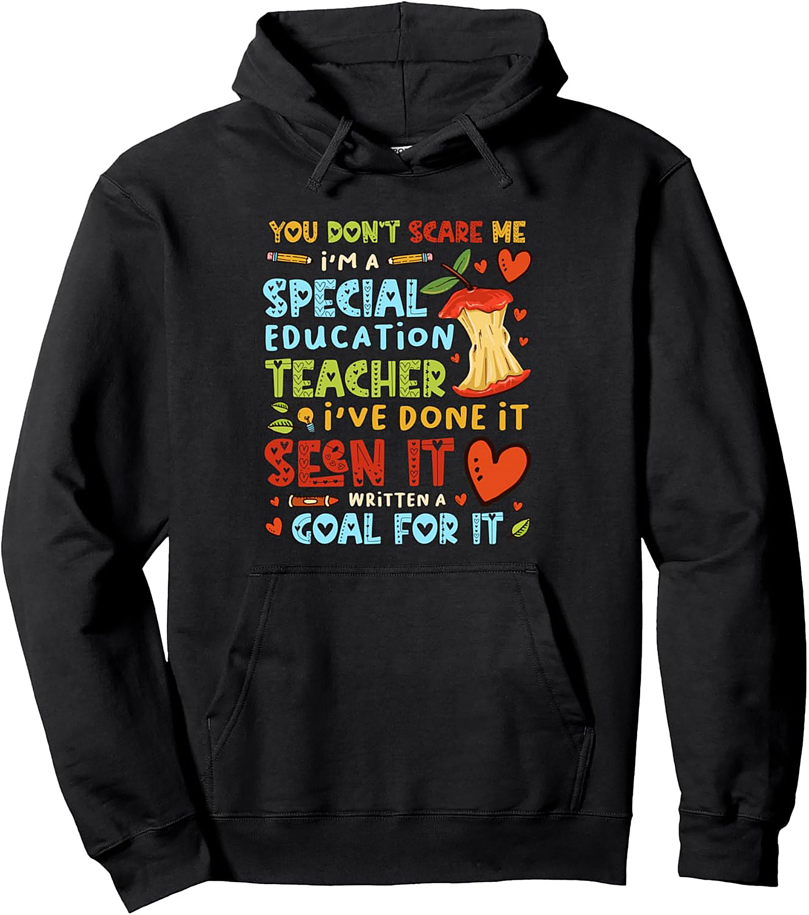 Special Education Teacher Hoodie SPED Pullover Gift