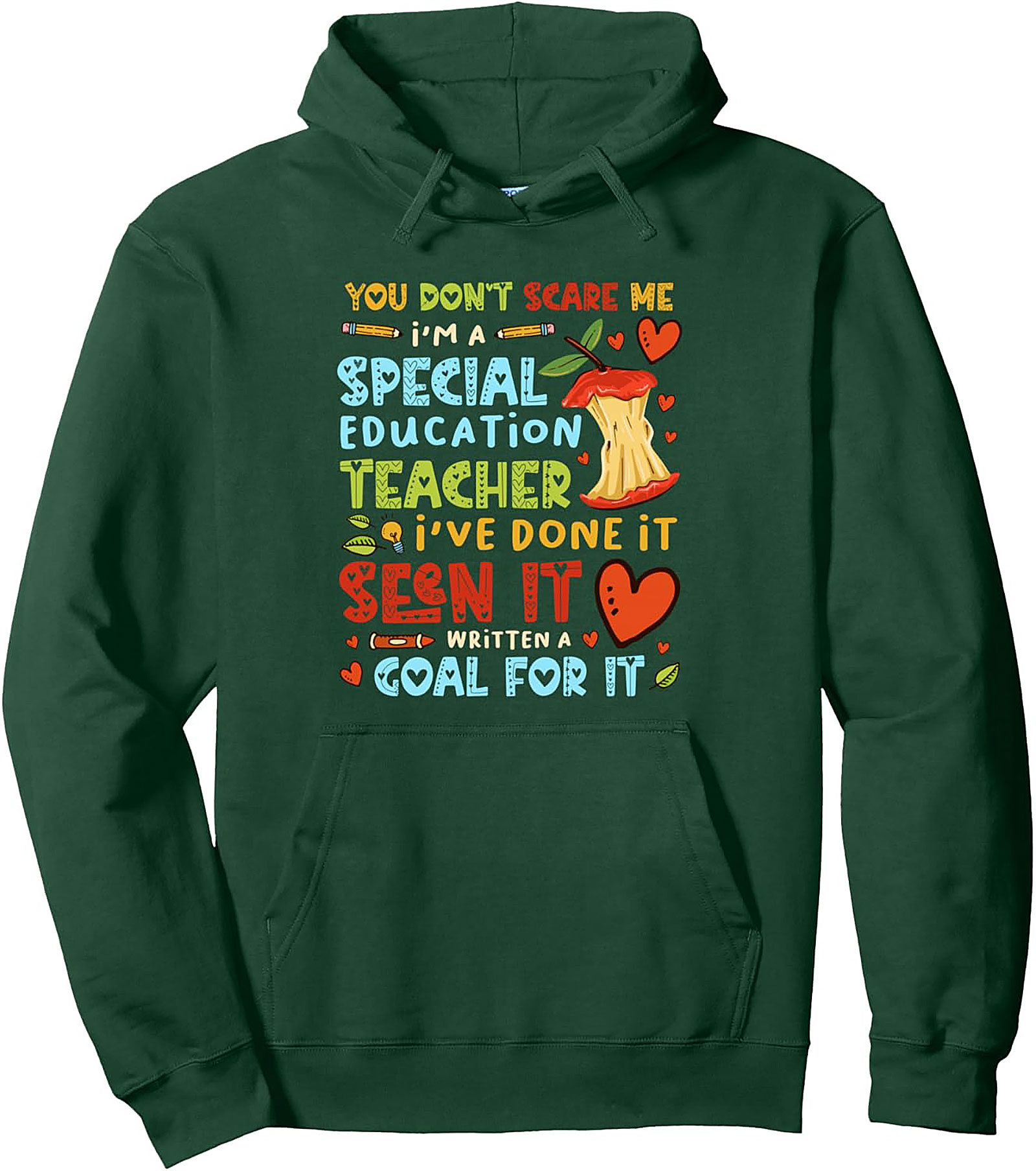 Special Education Teacher Hoodie SPED Pullover Gift