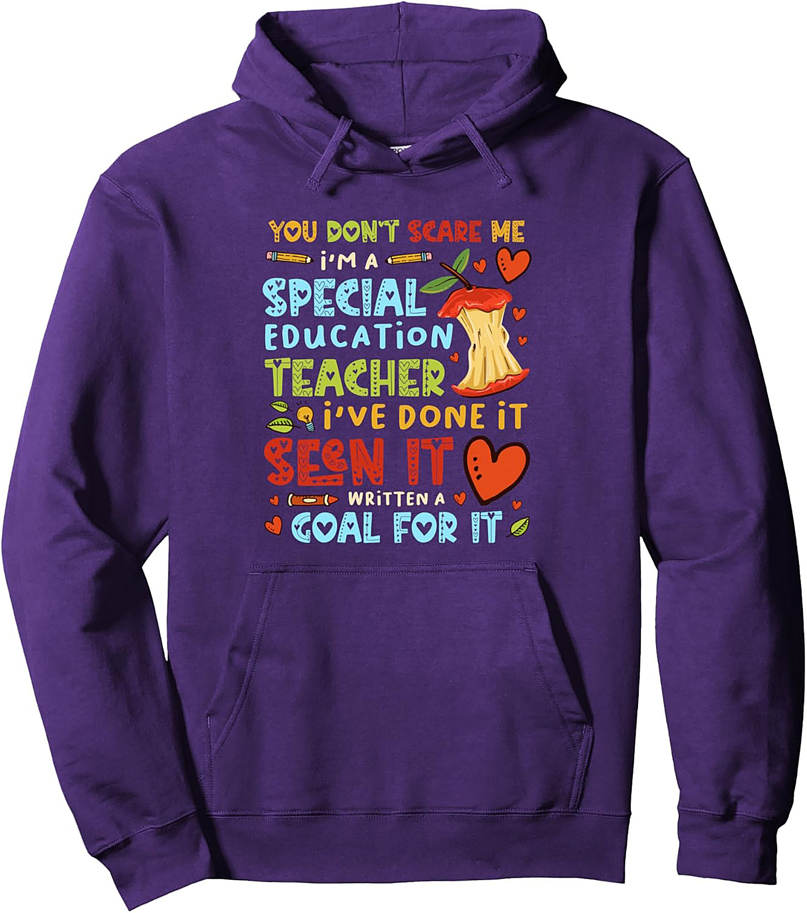 Special Education Teacher Hoodie SPED Pullover Gift