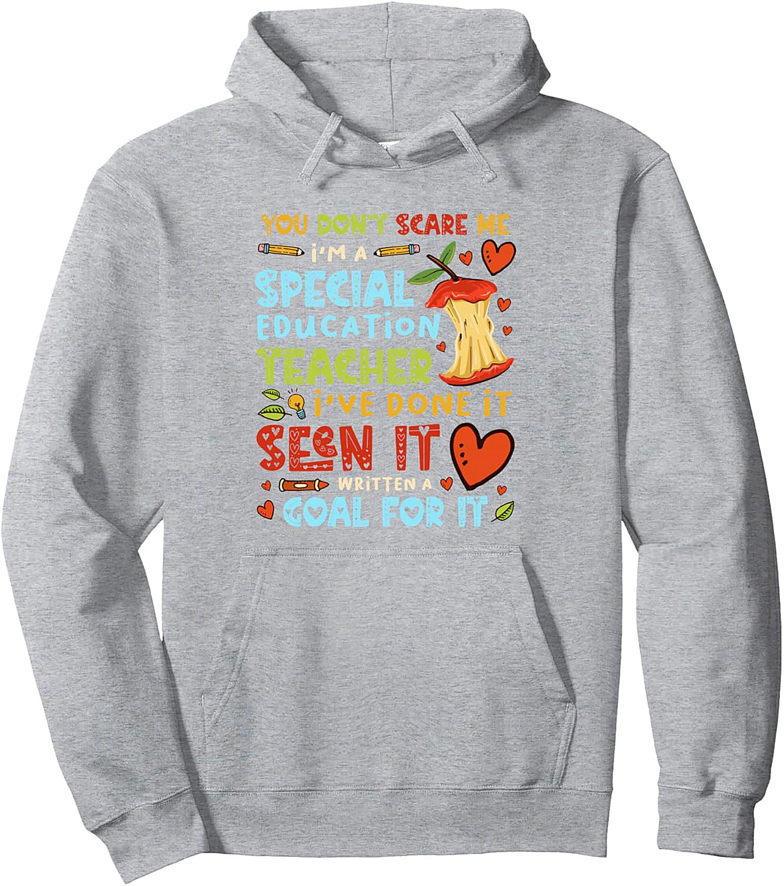 Special Education Teacher Hoodie SPED Pullover Gift