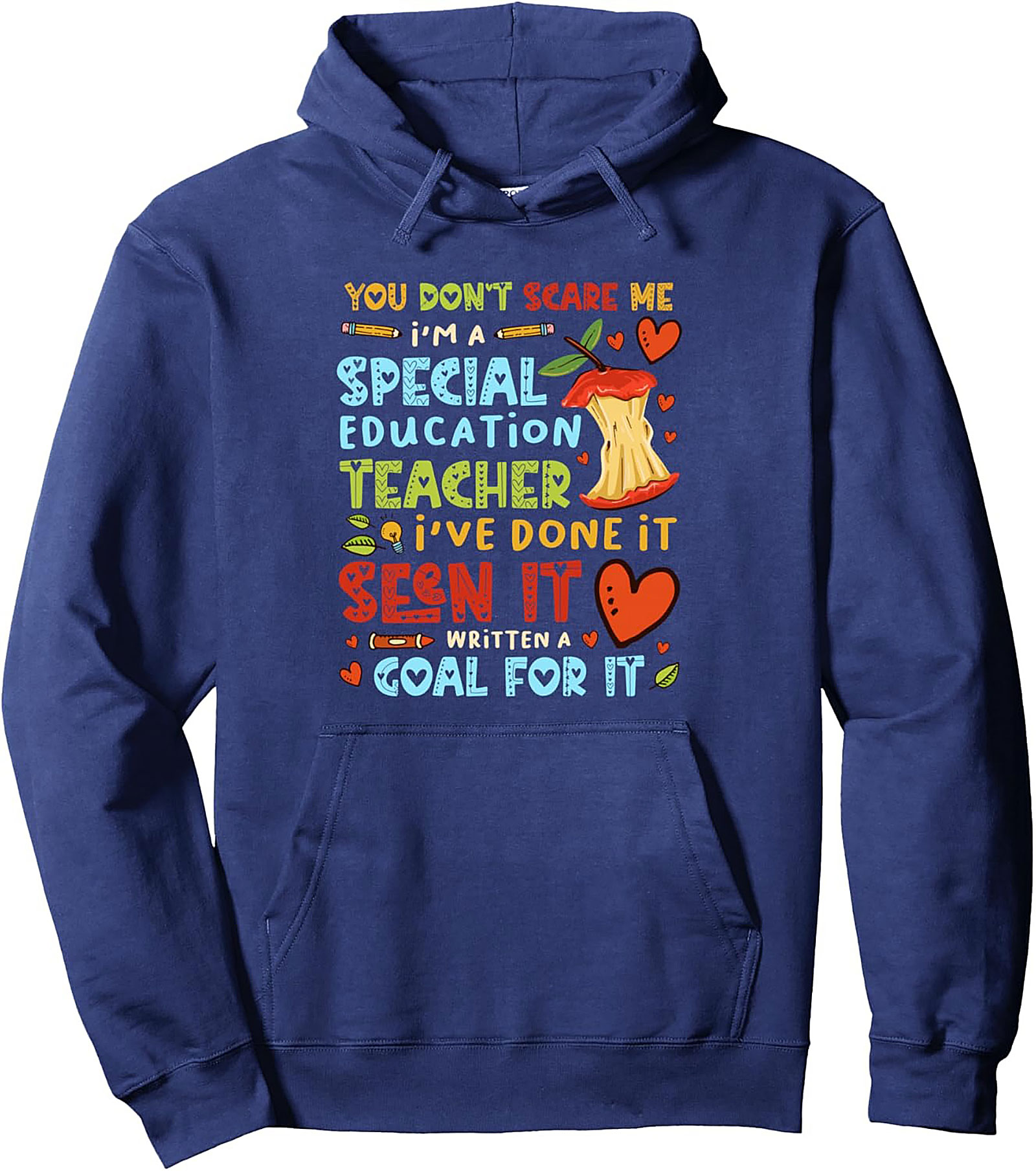 Special Education Teacher Hoodie SPED Pullover Gift