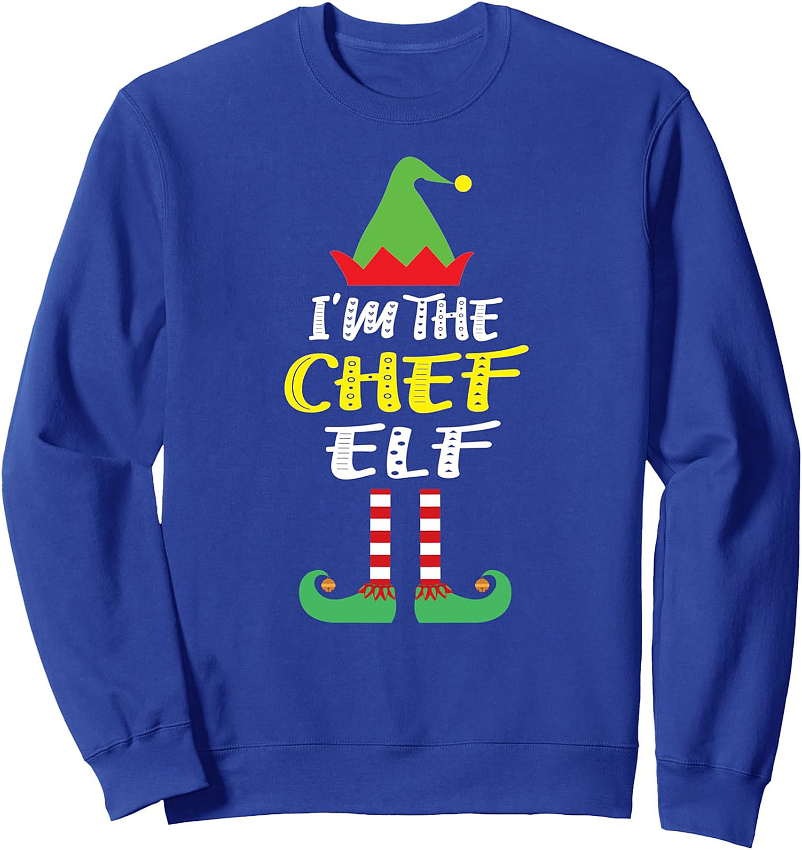 Chef Elf T-shirt Funny Christmas Baking Graphic Tee