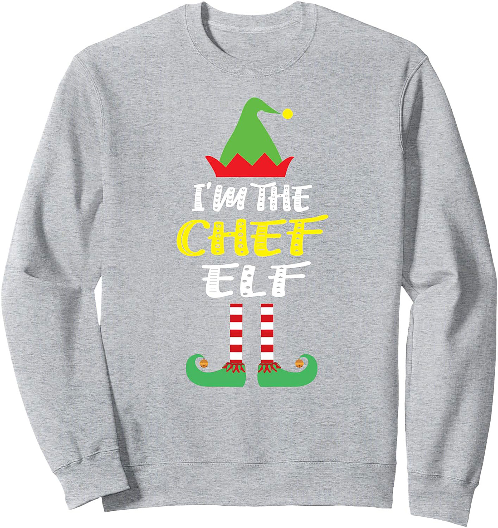 Chef Elf T-shirt Funny Christmas Baking Graphic Tee