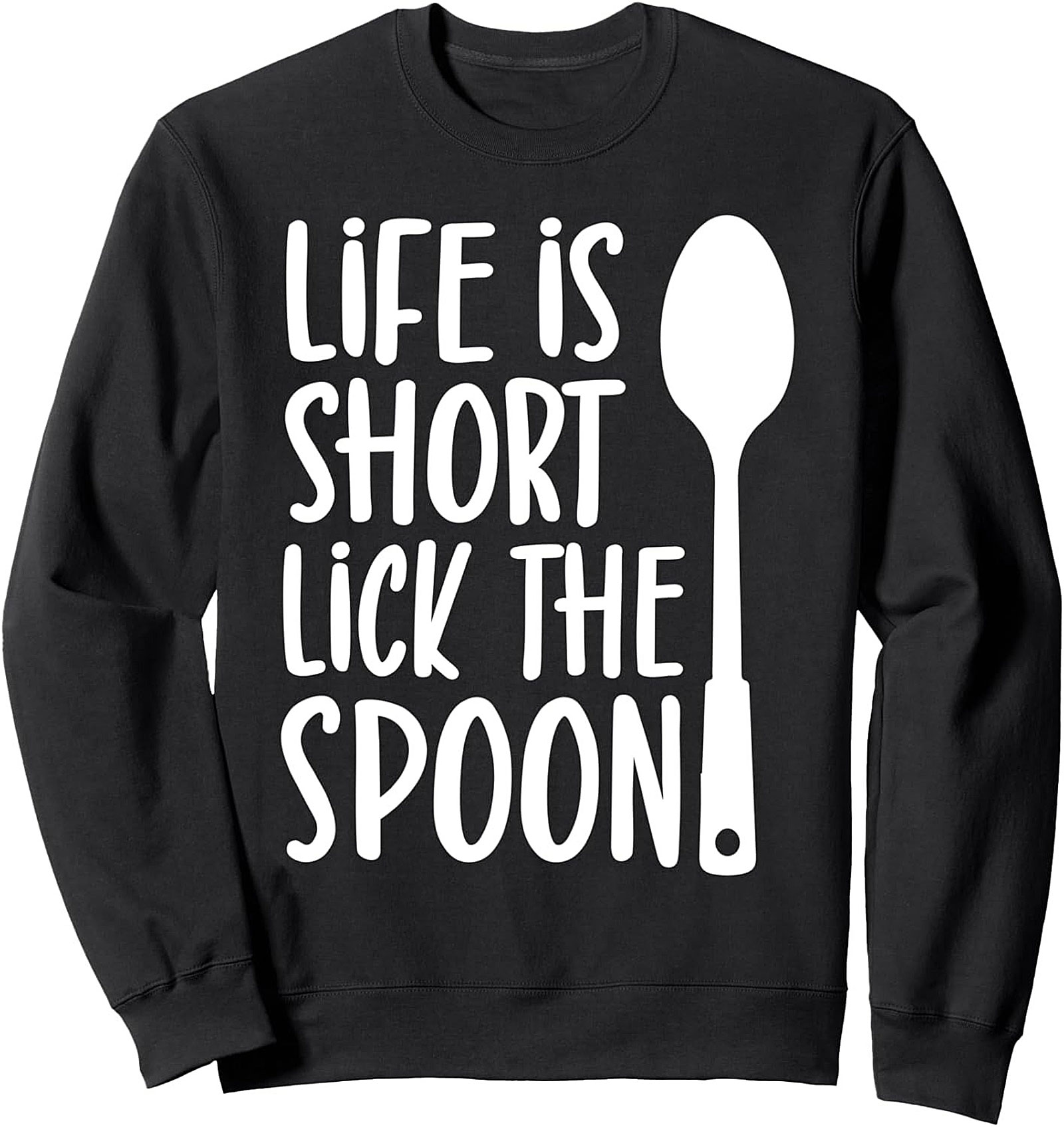 Lick the Spoon Graphic Tee Funny Baking Shirt Gift