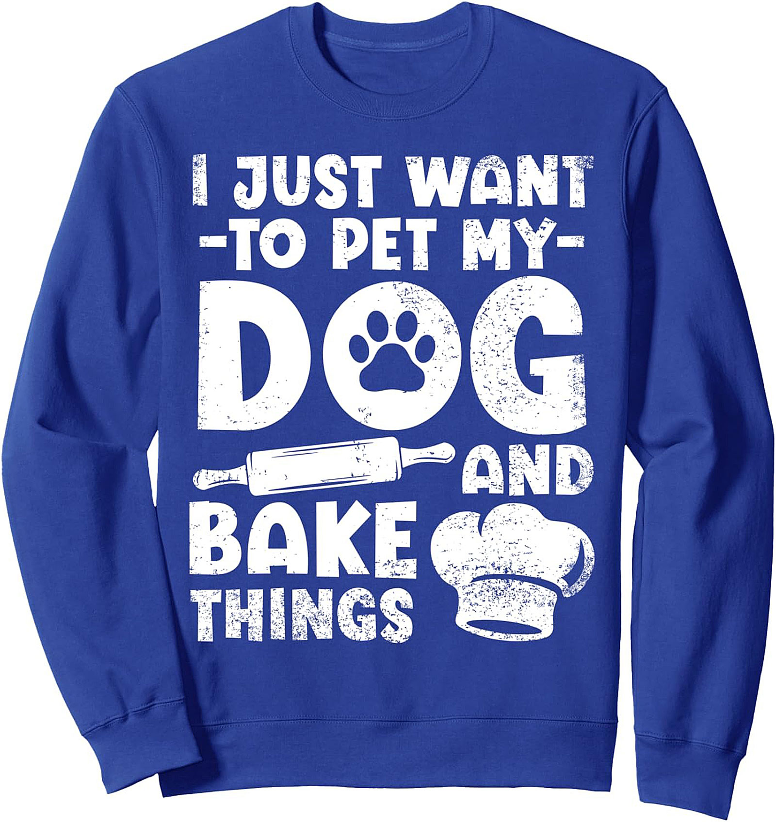 Funny Dog Baker T-Shirt Pet My Dog and Bake Things