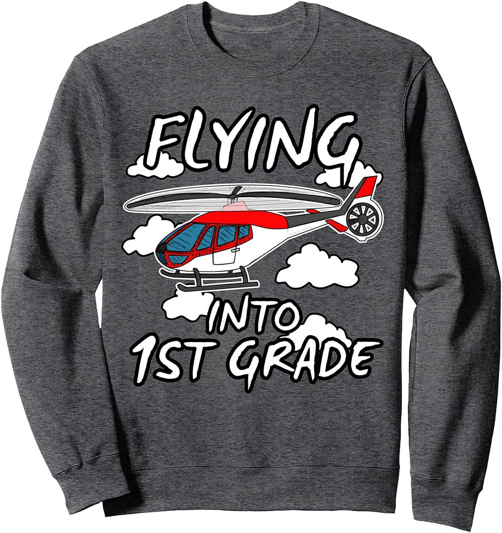 Flying Into 1st Grade Back to School Crewneck Sweatshirt