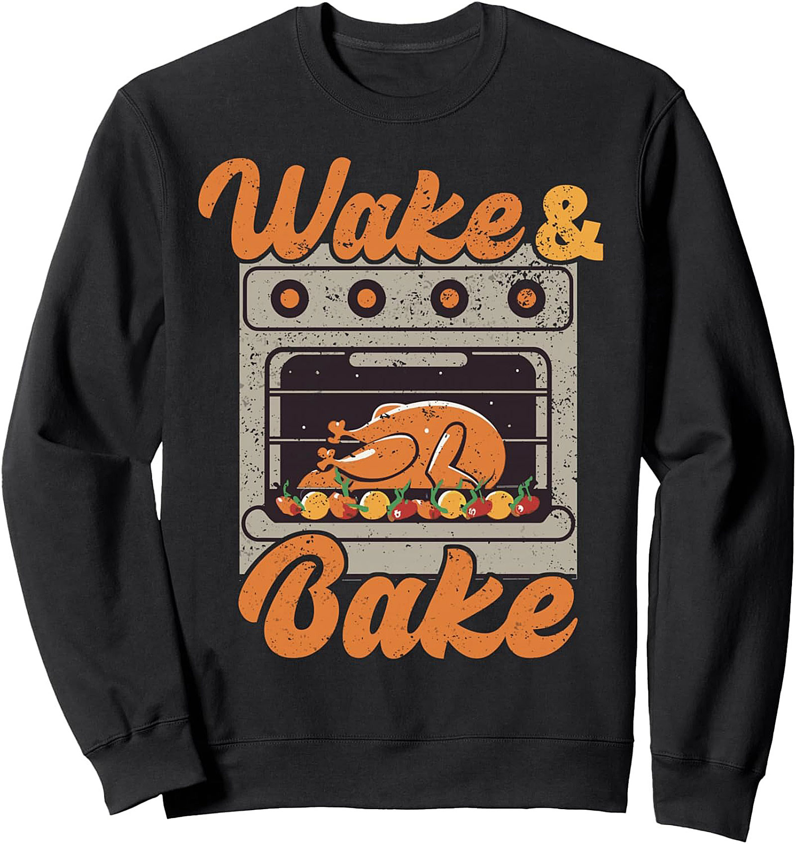 Funny Wake & Bake Thanksgiving T-shirt Soft Turkey Tee Gift